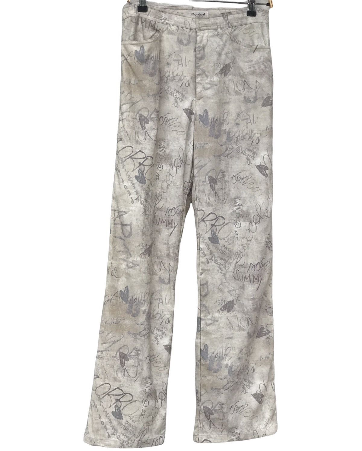 Japanese Brand Monegal Elastic Pants Size US 28 / EU 44 - 1 Thumbnail