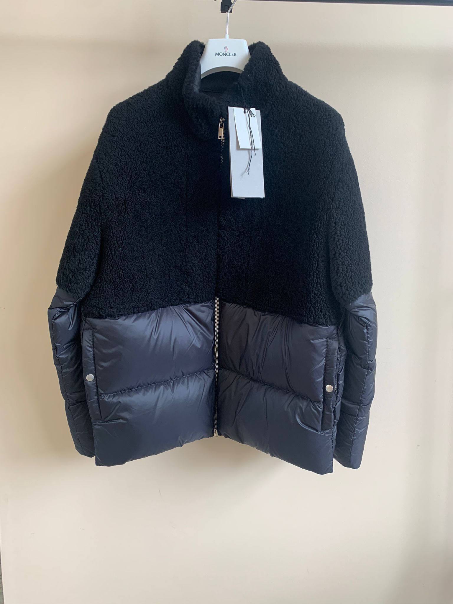 Moncler × Rick Owens FW20 Coyote Goose Down Jacket in Black Size US S / EU 44-46 / 1 - 2 Thumbnail