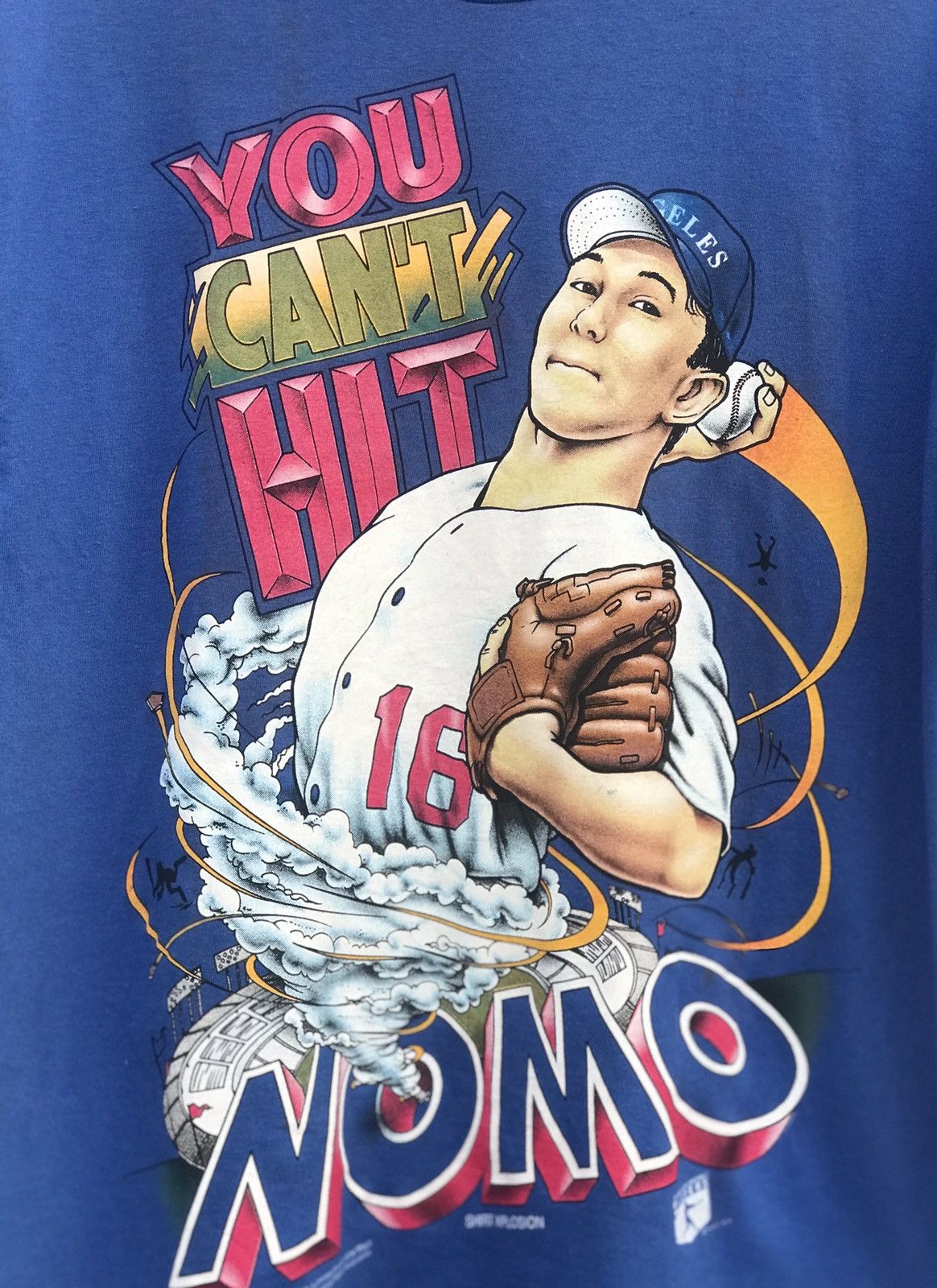 Hanes × MLB × Vintage Vintage Hideo Nomo You Can Hit | Grailed
