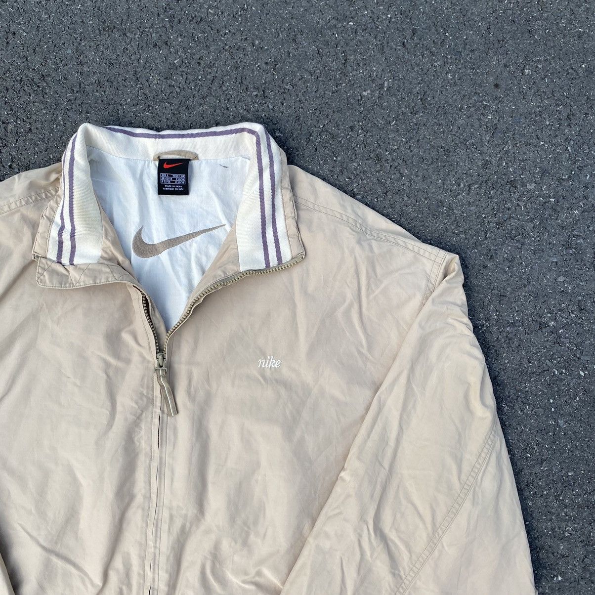 Nike × Vintage Rare Vintage Nike Spell Out Swoosh 90s Jacket Size US XL / EU 56 / 4 - 6 Thumbnail