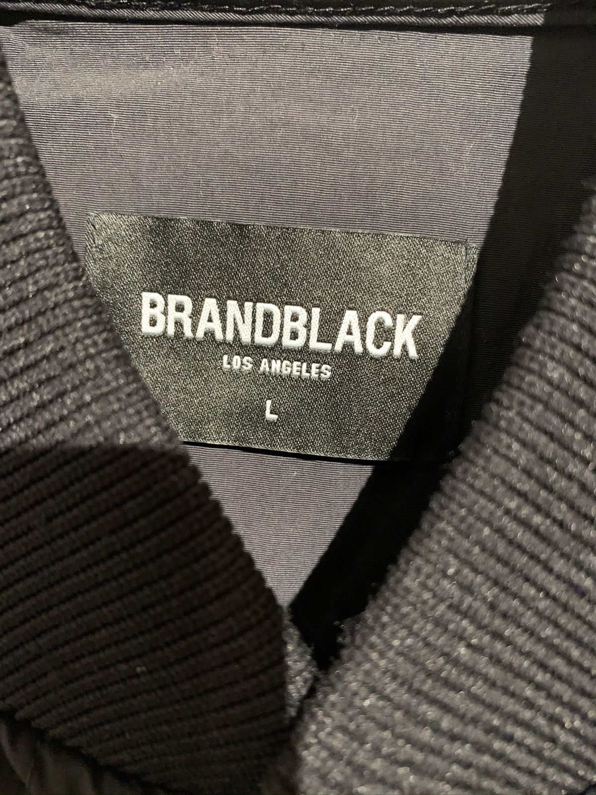 Brandblack RARE Quilted Black Bomber Jacket Size US L / EU 52-54 / 3 - 4 Thumbnail