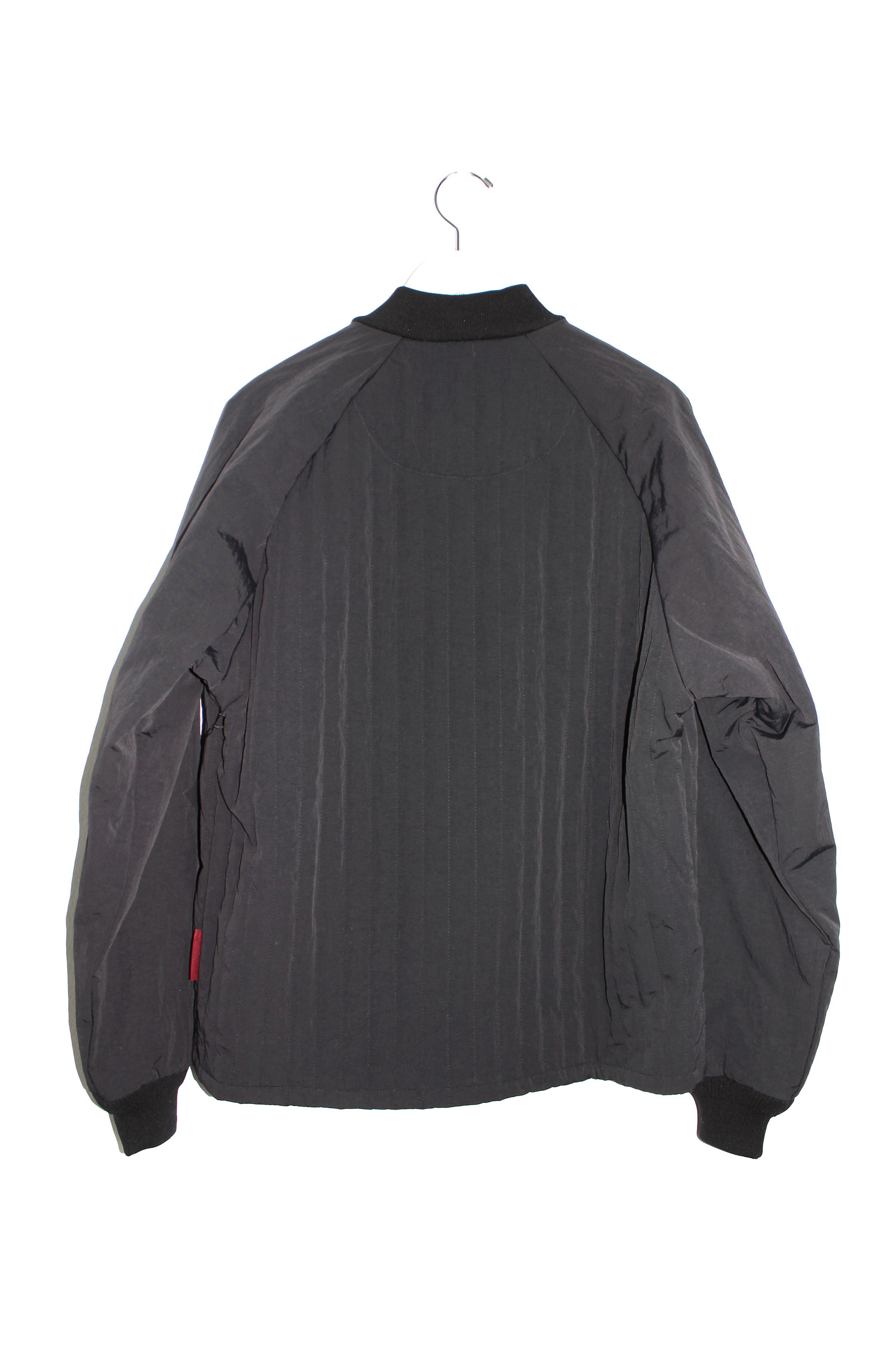 Brandblack RARE Quilted Black Bomber Jacket Size US L / EU 52-54 / 3 - 2 Thumbnail