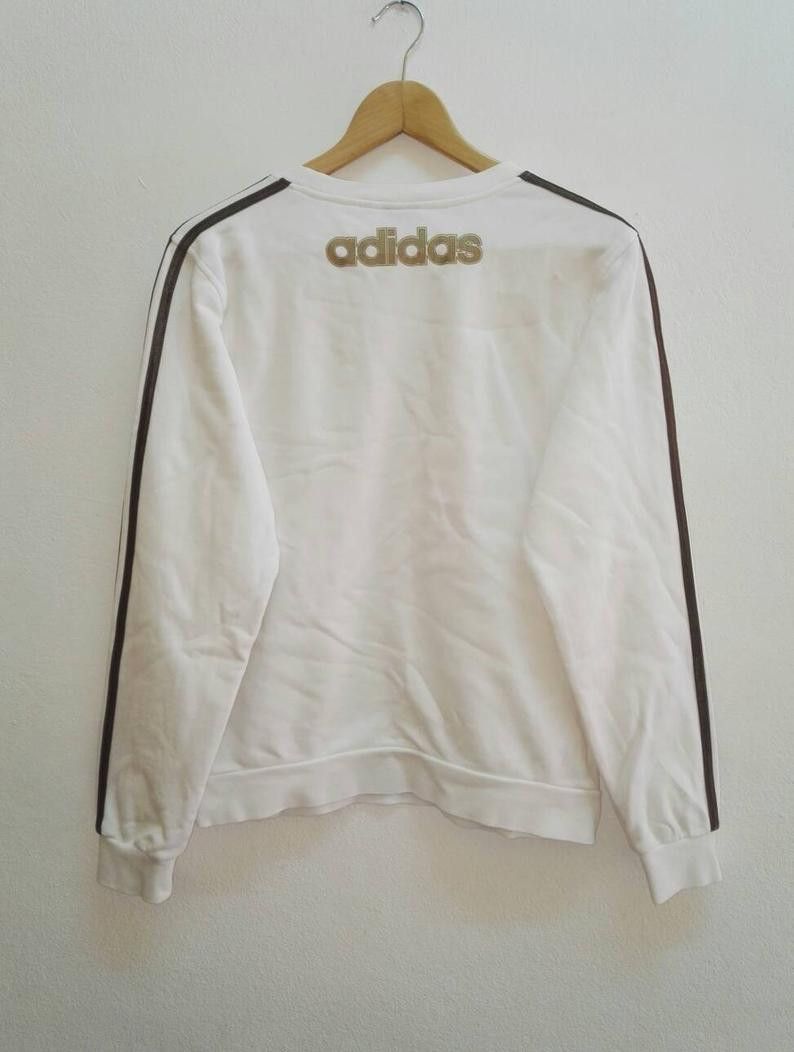 Adidas Vintage Adidas Big Logo "WINNER TAKES ALL" Sweatshirt Size US M / EU 48-50 / 2 - 2 Thumbnail
