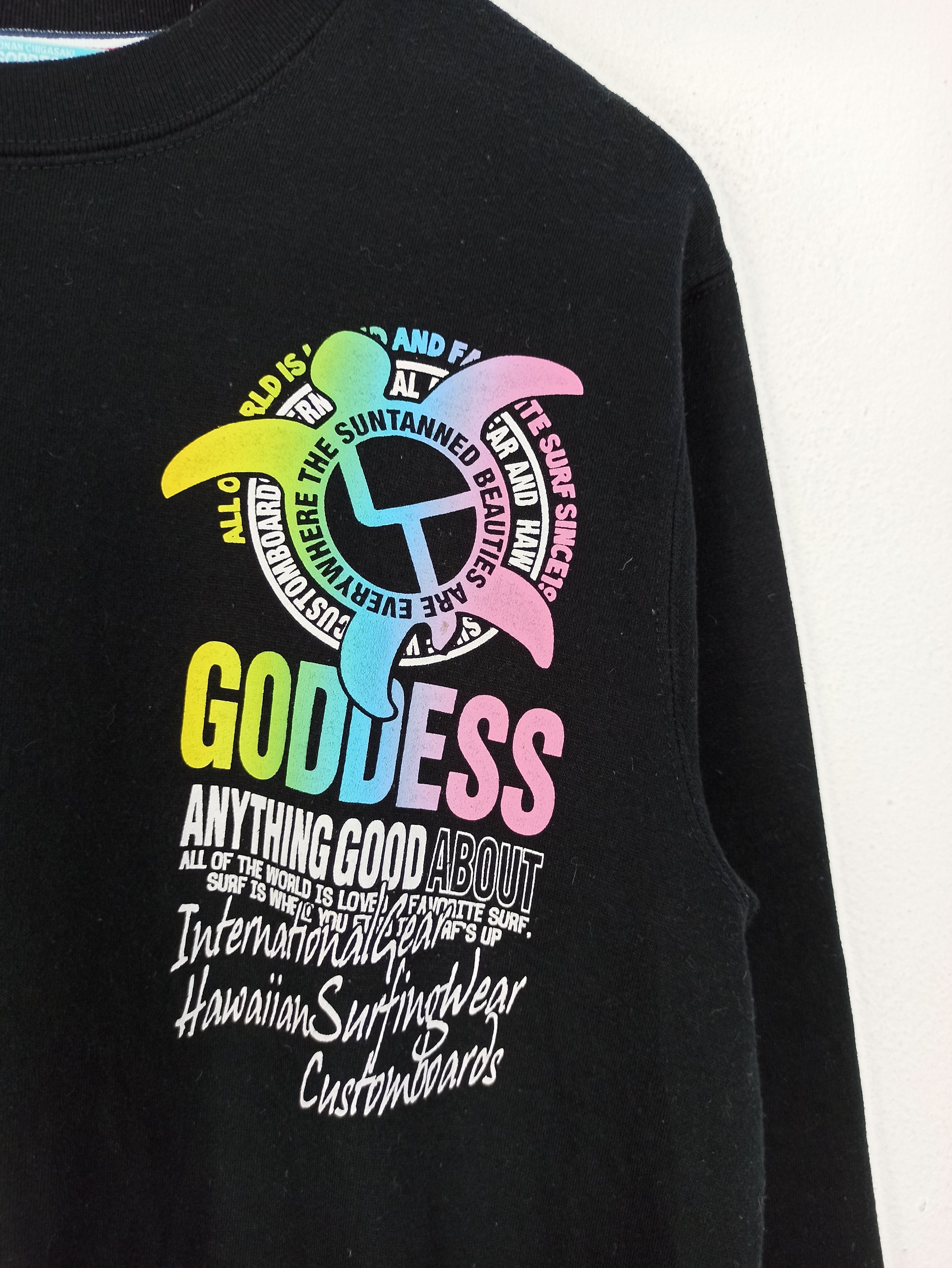 Vintage Vintage Team Goddess Sweatshirt Surf Adventure Sweater Size US M / EU 48-50 / 2 - 4 Thumbnail