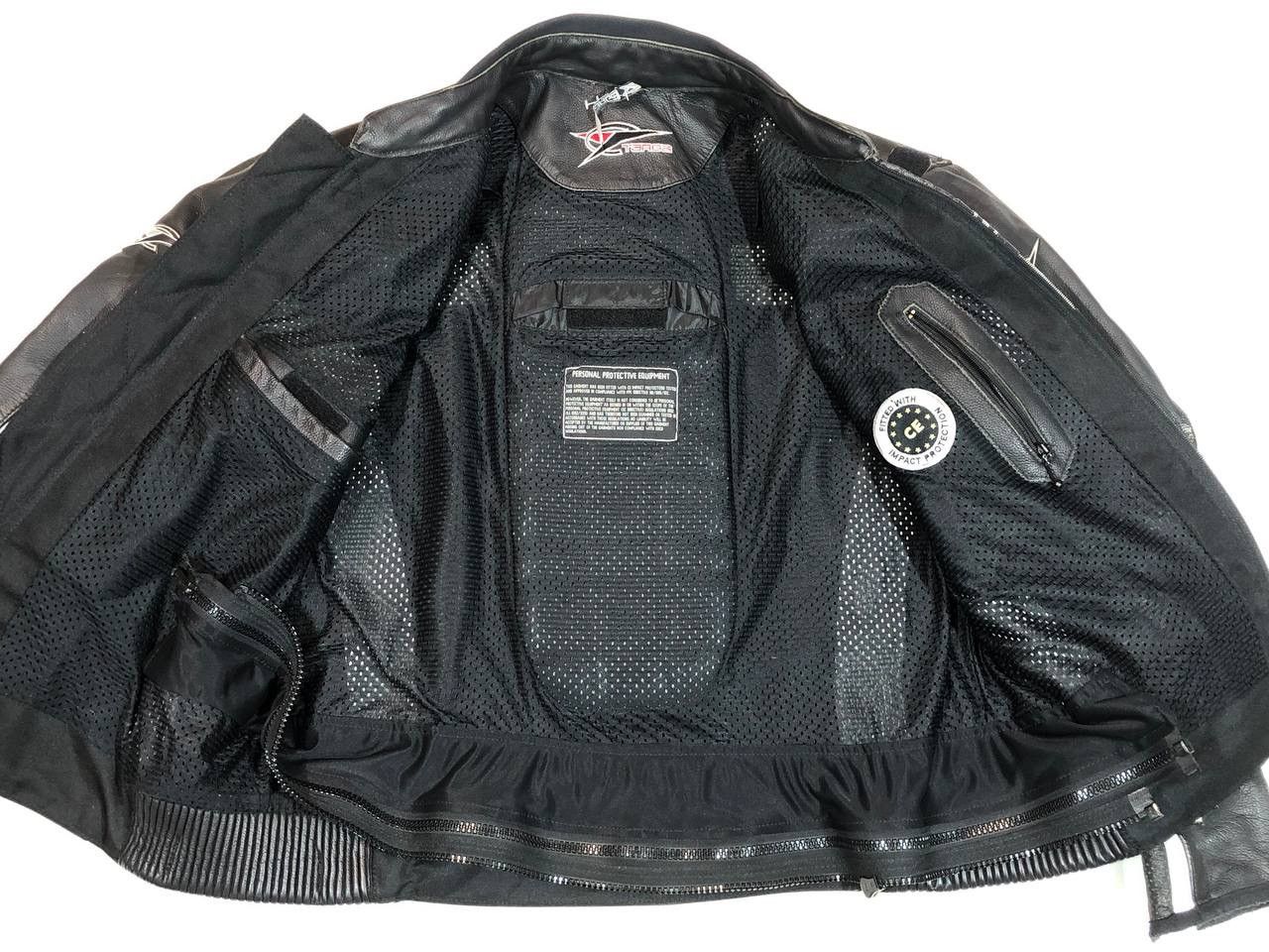 Other Targa Moto Leather Jacket Racing Vintage Motorcycle Size US L / EU 52-54 / 3 - 11 Thumbnail