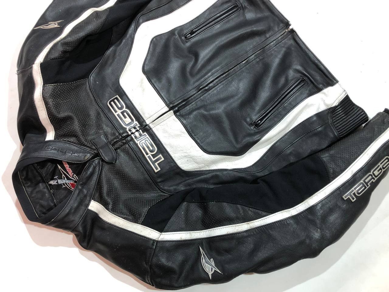 Other Targa Moto Leather Jacket Racing Vintage Motorcycle Size US L / EU 52-54 / 3 - 6 Thumbnail