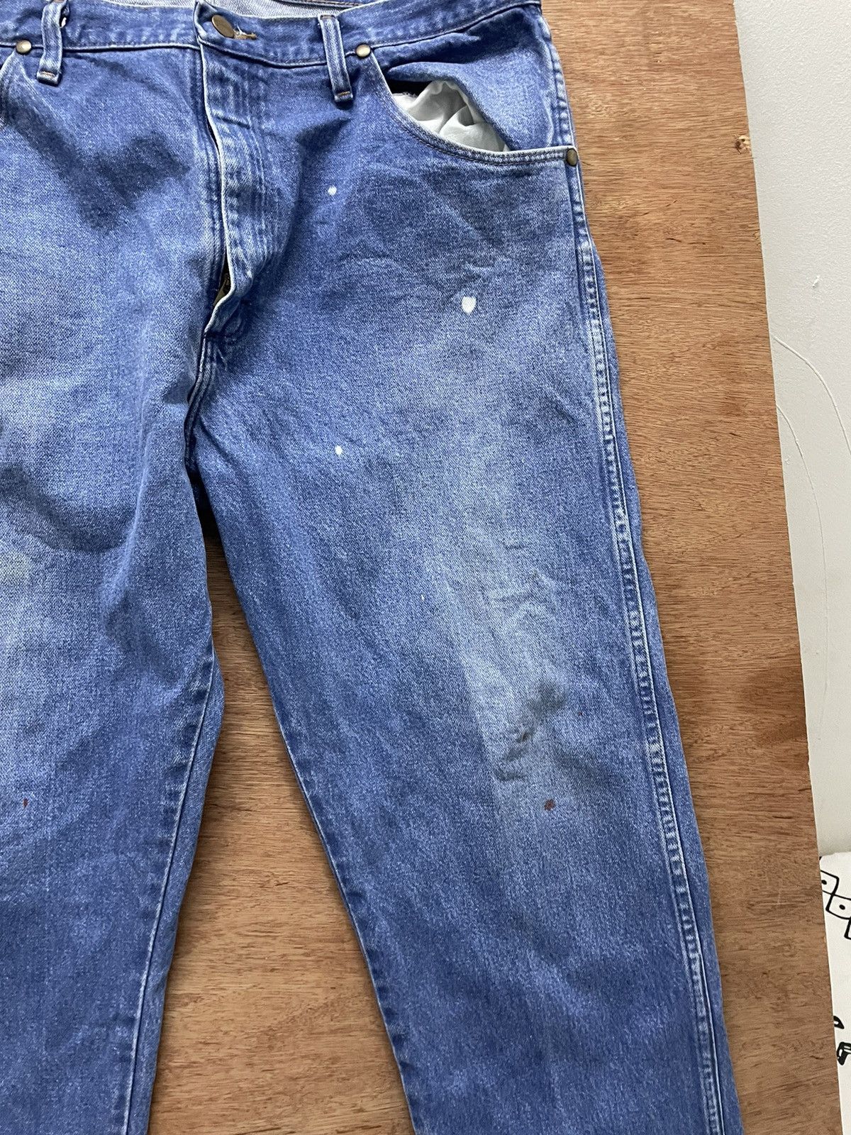 Vintage VINTAGE WRAGLER DENIM Size US 38 / EU 54 - 2 Thumbnail