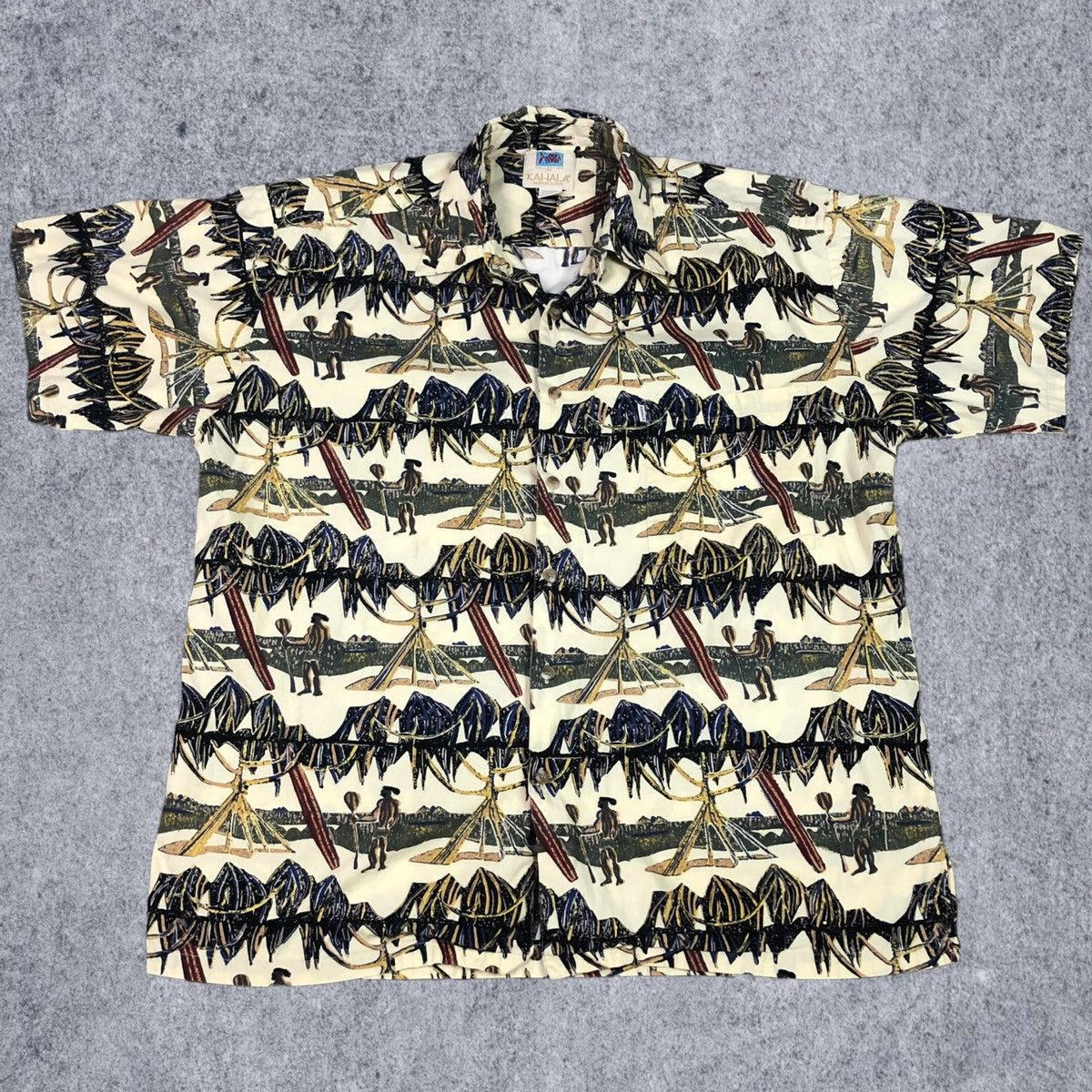 Vintage Vintage Avi Collection Kahala Hawaiian Shirt Adult Size XL Size US XL / EU 56 / 4 - 1 Thumbnail