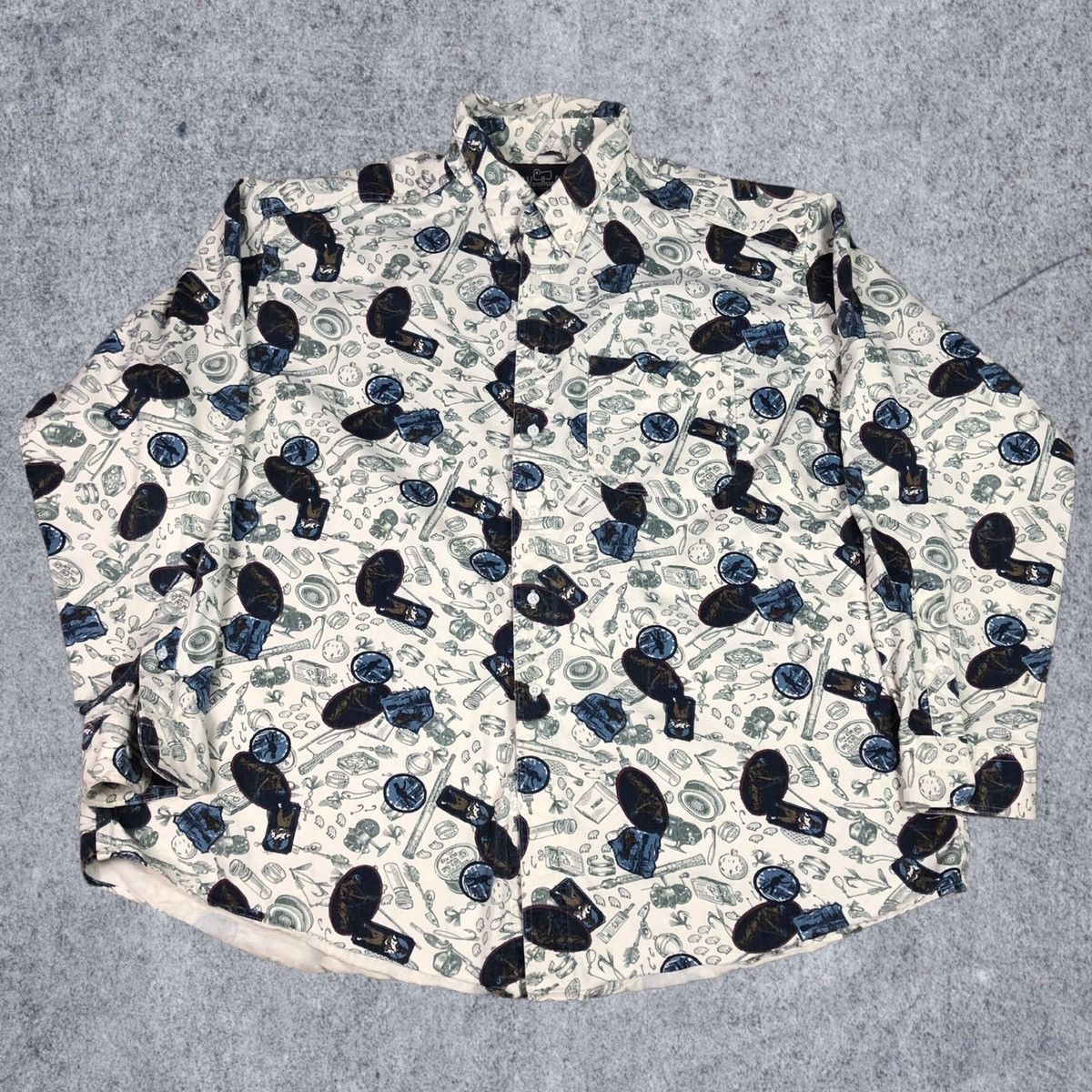 Vintage × Woolrich Woolen Mills Vintage Woolrich All Over Print Button Down Shirt Adult XXL Size US XXL / EU 58 / 5 - 1 Thumbnail