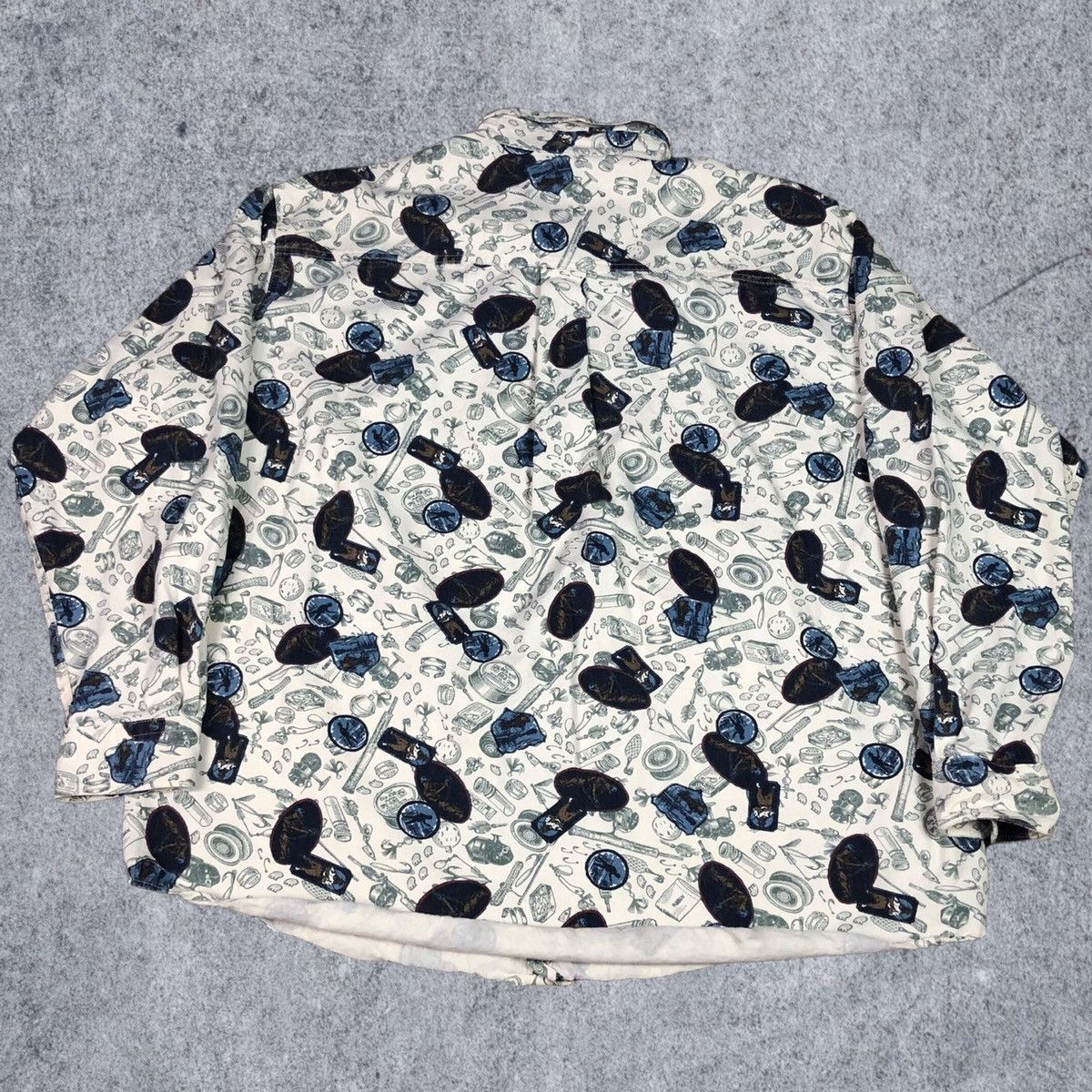 Vintage × Woolrich Woolen Mills Vintage Woolrich All Over Print Button Down Shirt Adult XXL Size US XXL / EU 58 / 5 - 3 Thumbnail