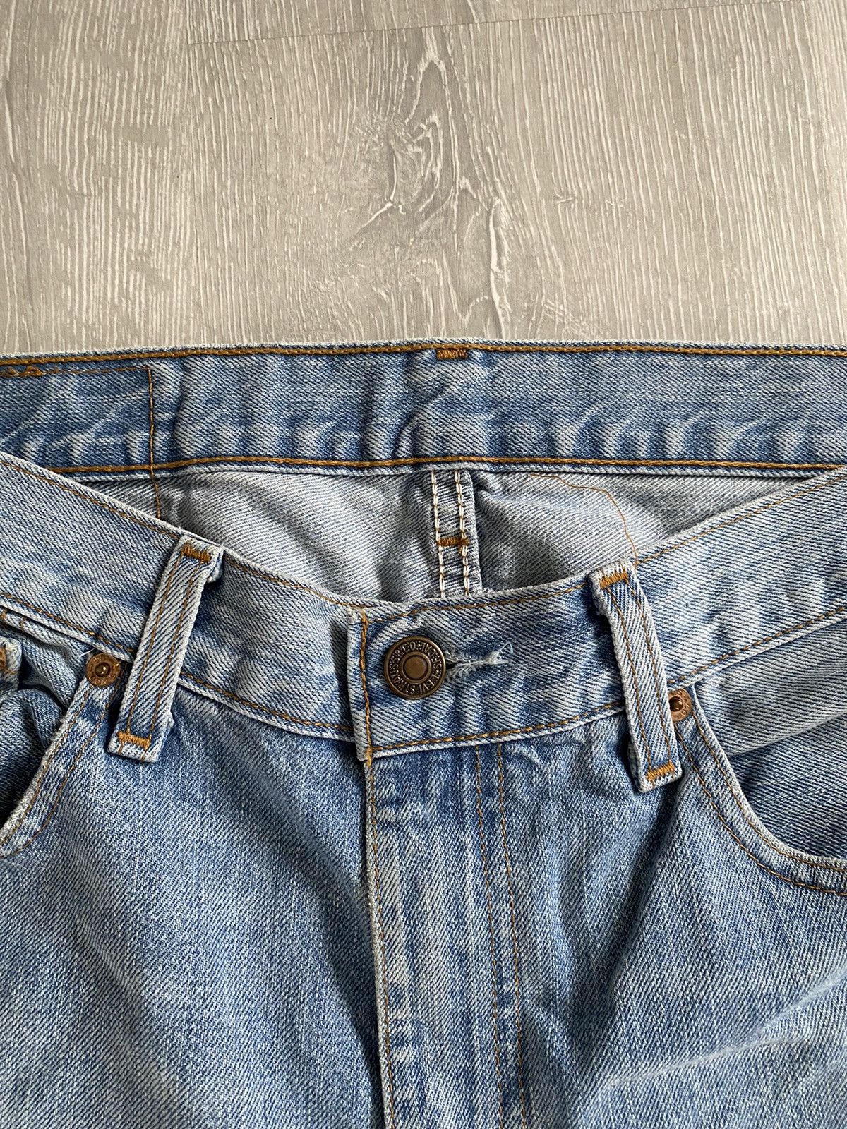 Levi's × Vintage Levi’s 751 vintage baby blue jeans denim pants Size US 33 - 7 Thumbnail