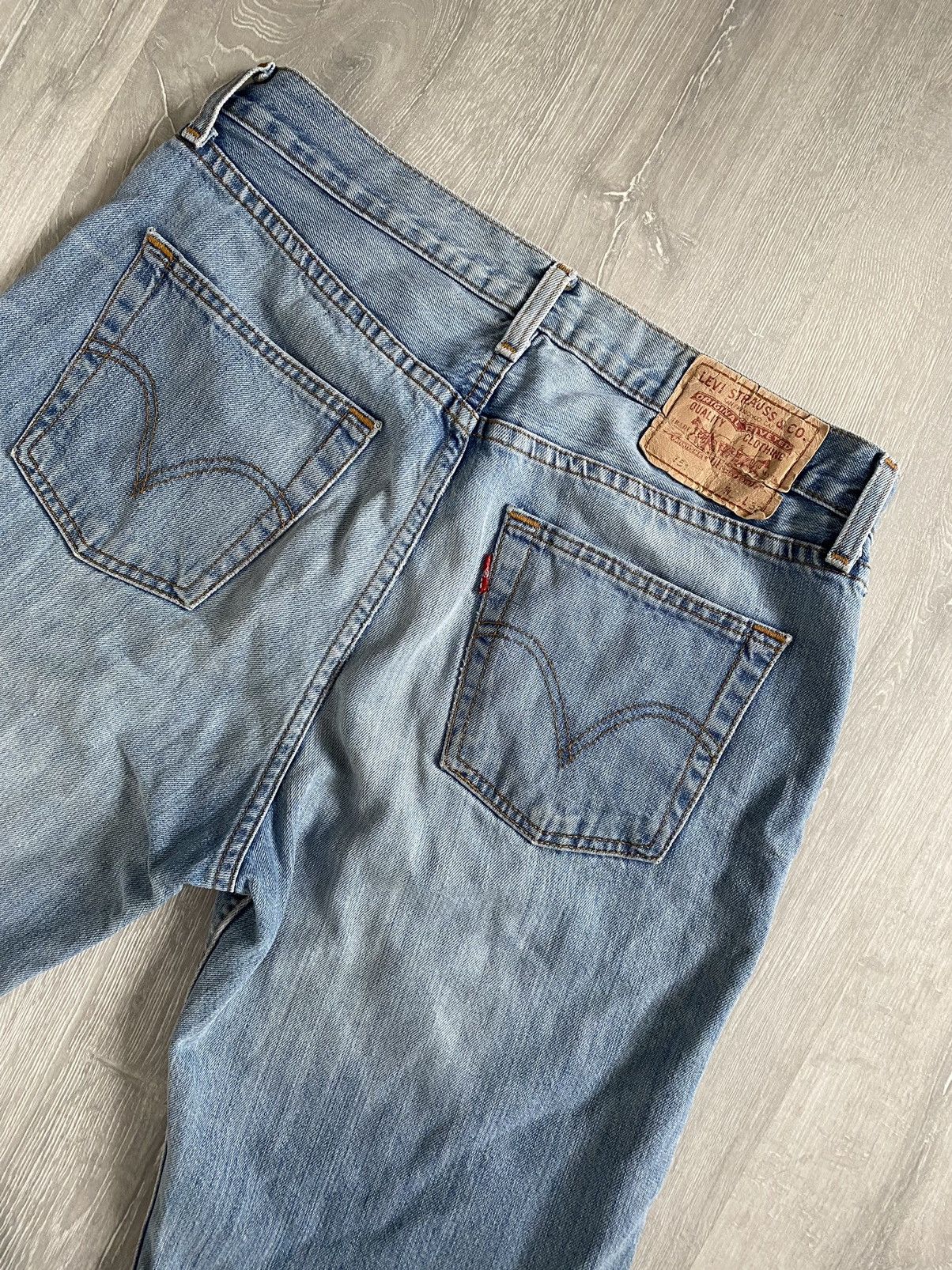 Levi's × Vintage Levi’s 751 vintage baby blue jeans denim pants Size US 33 - 2 Thumbnail