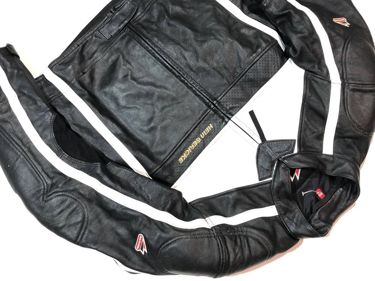 Hein Gericke Hein Gericke Moto Leather Jacket Vintage Racing Size US M / EU 48-50 / 2 - 6 Thumbnail