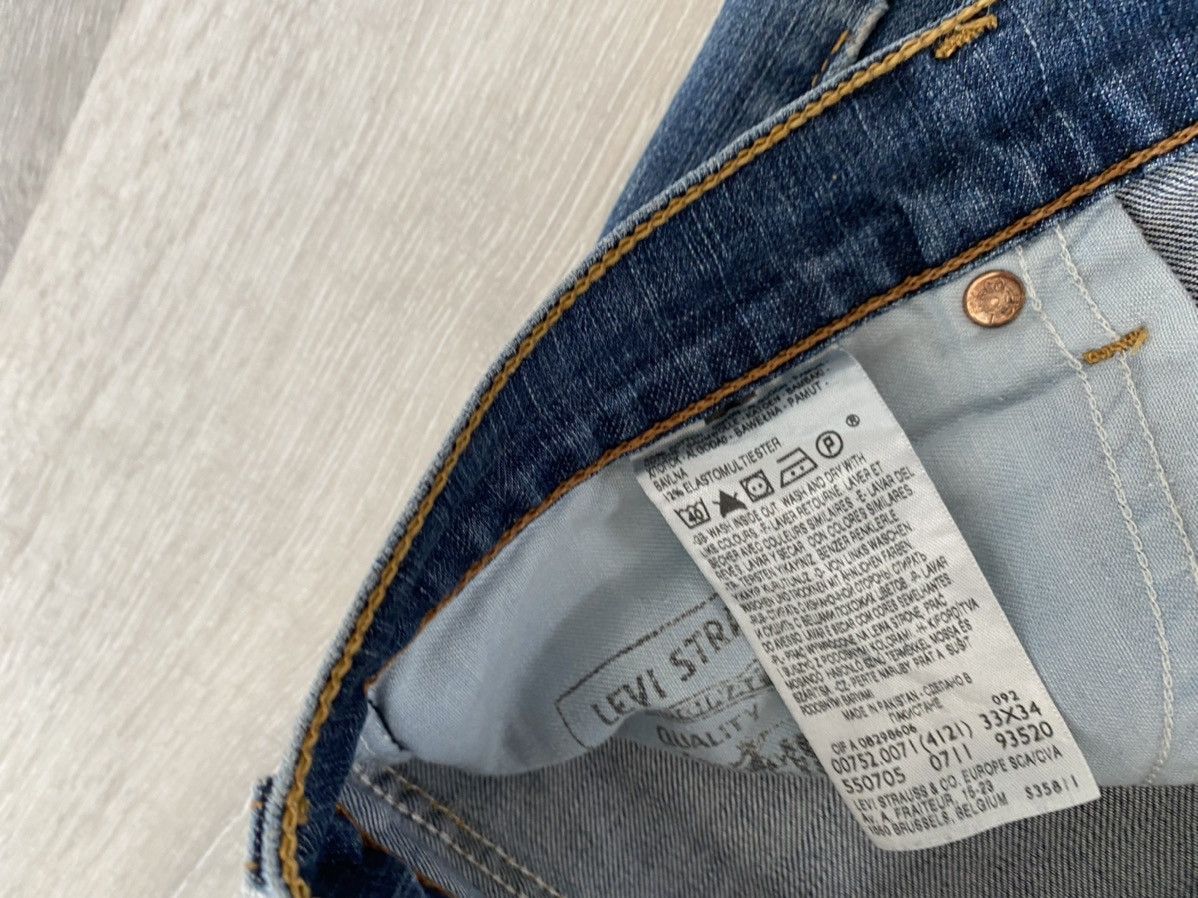 Levi's × Vintage Levi’s 752 vintage blue jeans denim pants Size US 33 - 6 Thumbnail