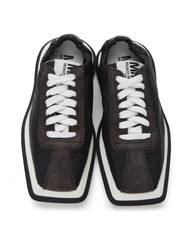 Maison Margiela MM6 Maison Margiela Black 6 Racer Sneakers Size US 6.5 / EU 39-40 - 1 Thumbnail