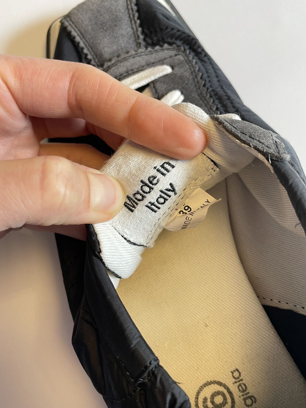 Maison Margiela MM6 Maison Margiela Black 6 Racer Sneakers Size US 6.5 / EU 39-40 - 14 Thumbnail