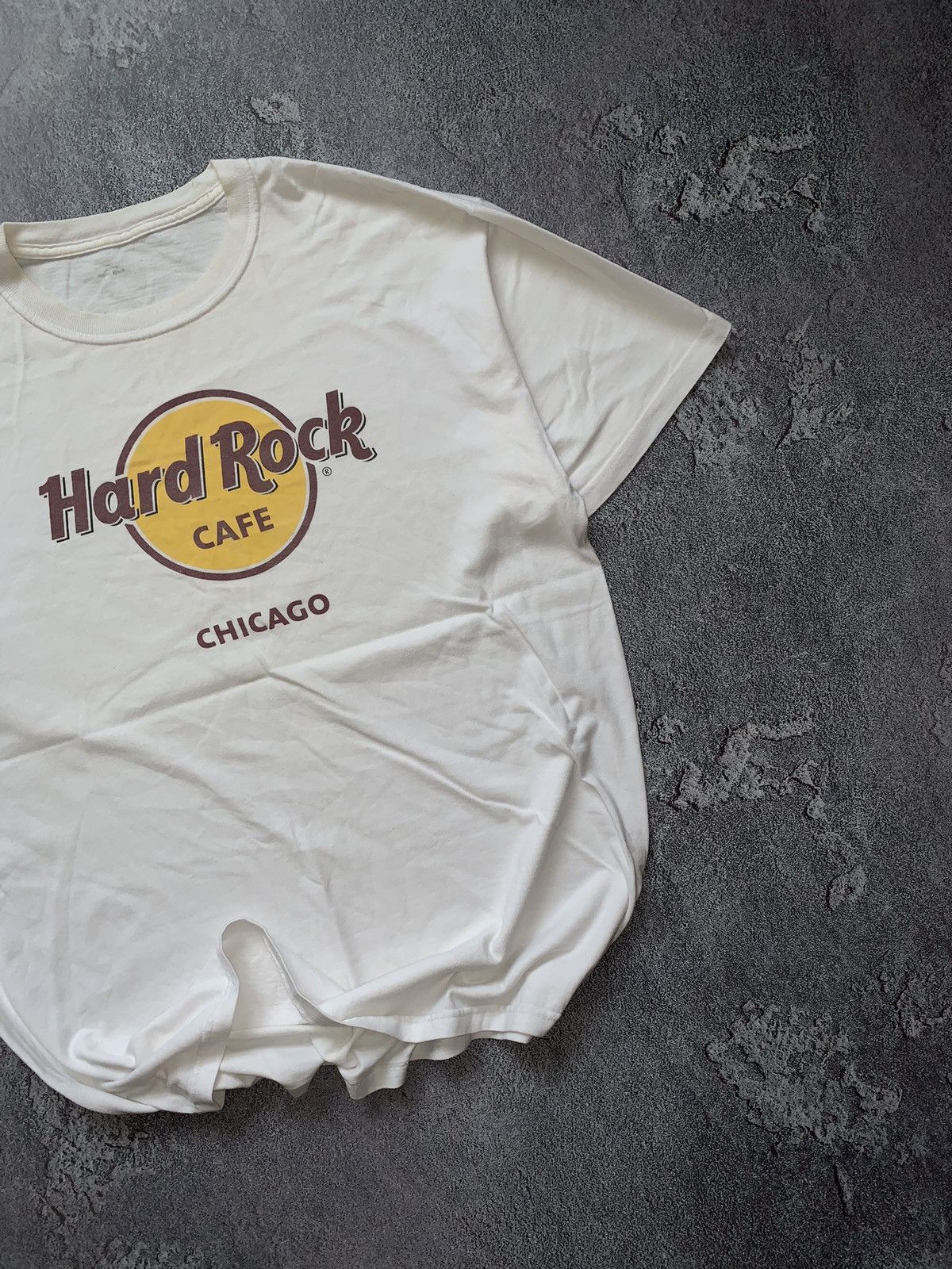 Hard Rock Cafe × Vintage Hard Rock Cafe L big logo Chicago tee T-shirt polo dress Size US L / EU 52-54 / 3 - 3 Thumbnail