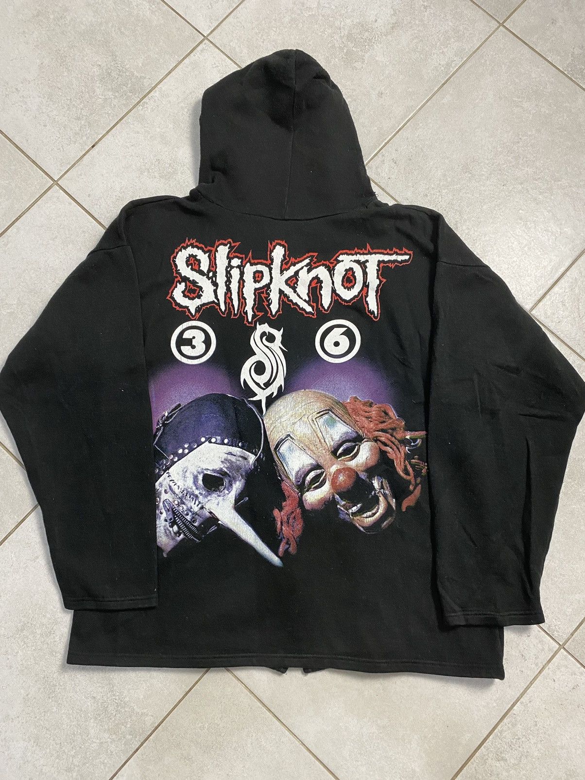 Band Tees Rare Vintage 90s Slipknot Numetal Band Tee Hoodie Large Size US L / EU 52-54 / 3 - 1 Thumbnail