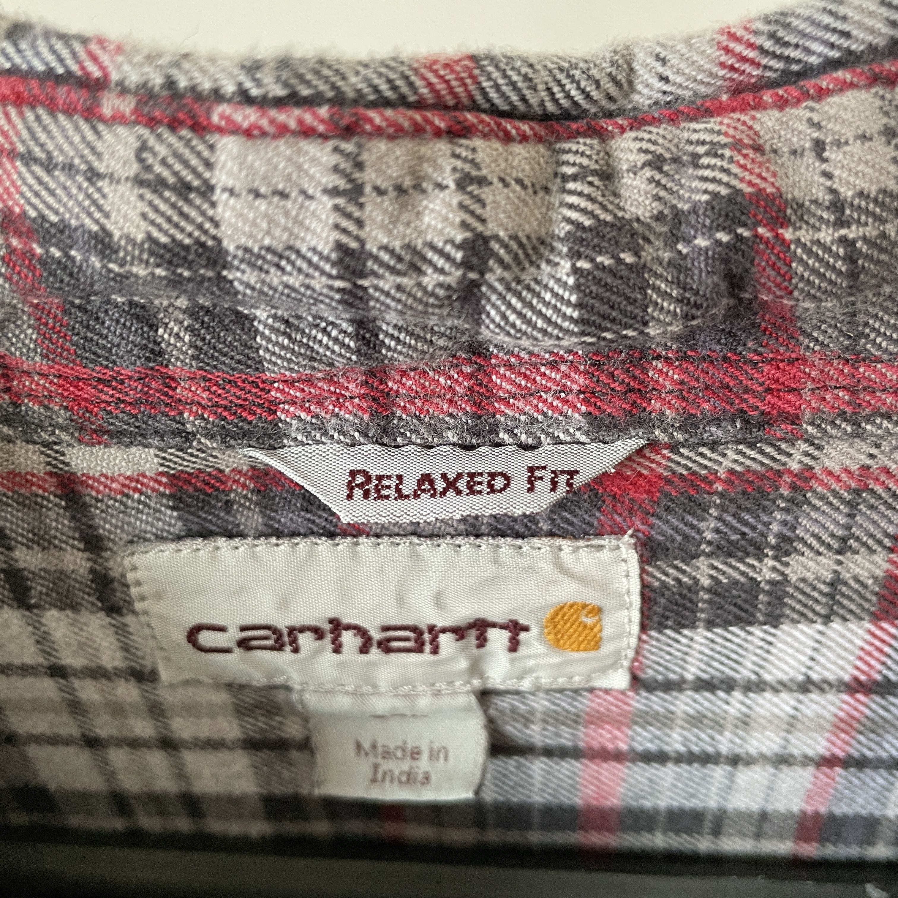 Carhartt Carhartt Vintage Heavy Flannel Plaid Work Shirt Size 2XL Size US XXL / EU 58 / 5 - 8 Thumbnail