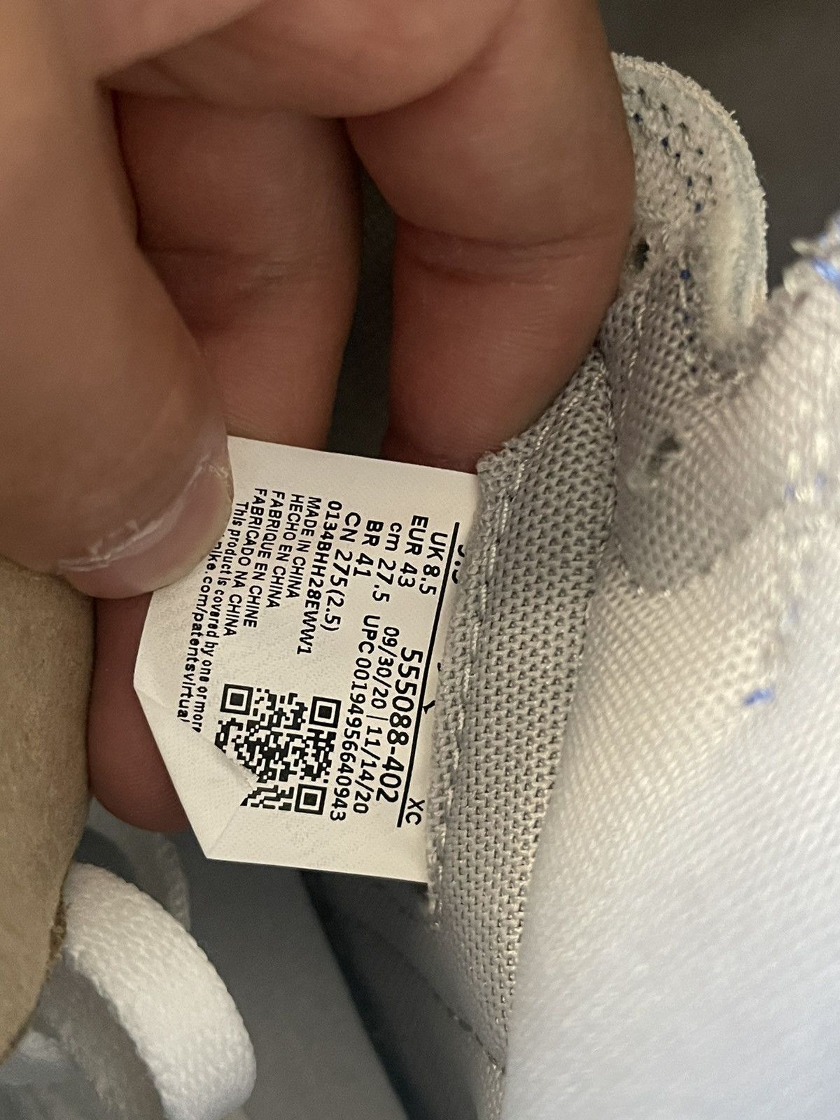Jordan Brand × Nike Jordan 1 hyper royal Size US 9.5 / EU 42-43 - 5 Thumbnail