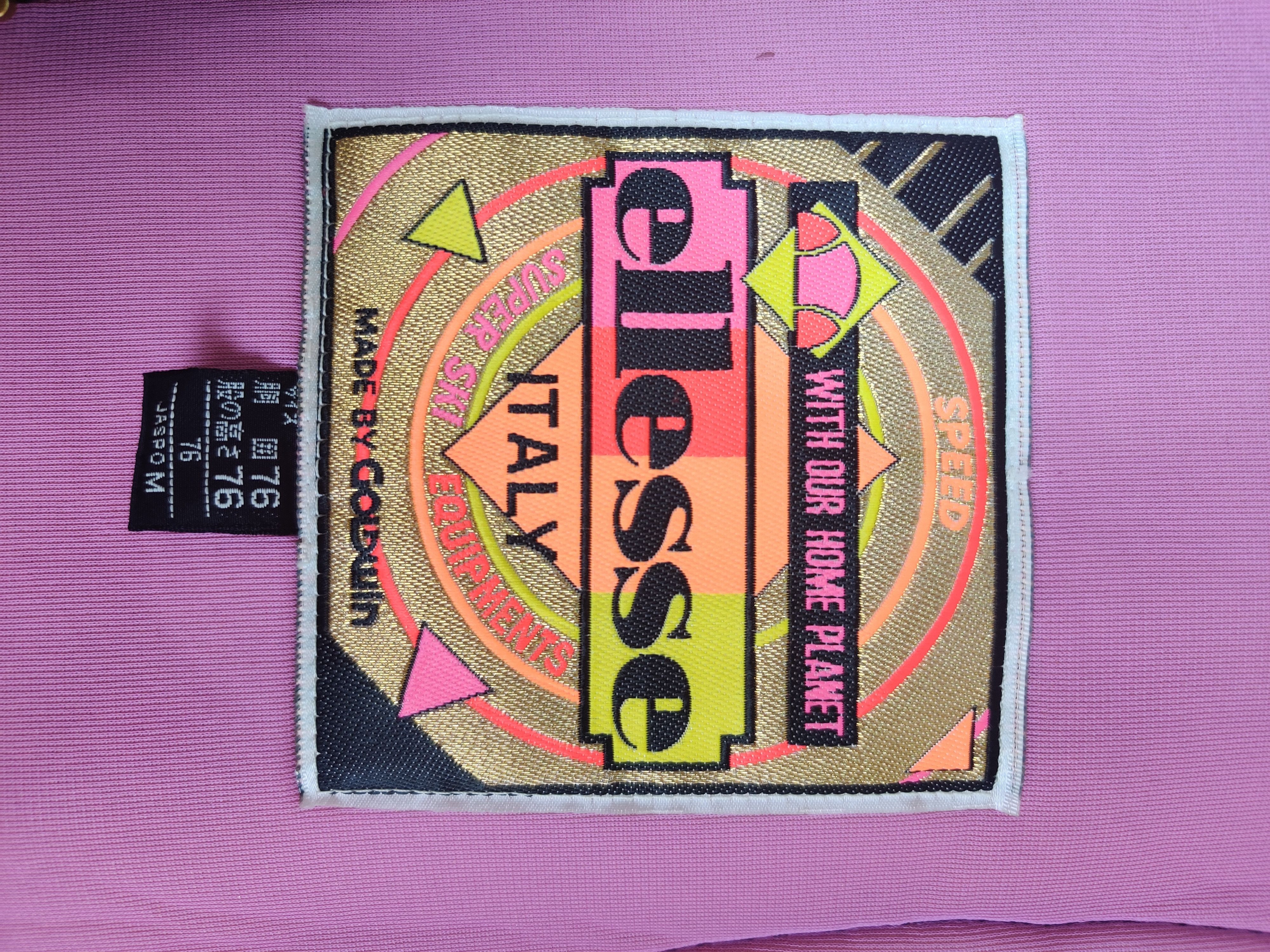 Ellesse Vintage Ellese Ski Jumpsuit Overalls Black Pants Size US 29 - 5 Thumbnail
