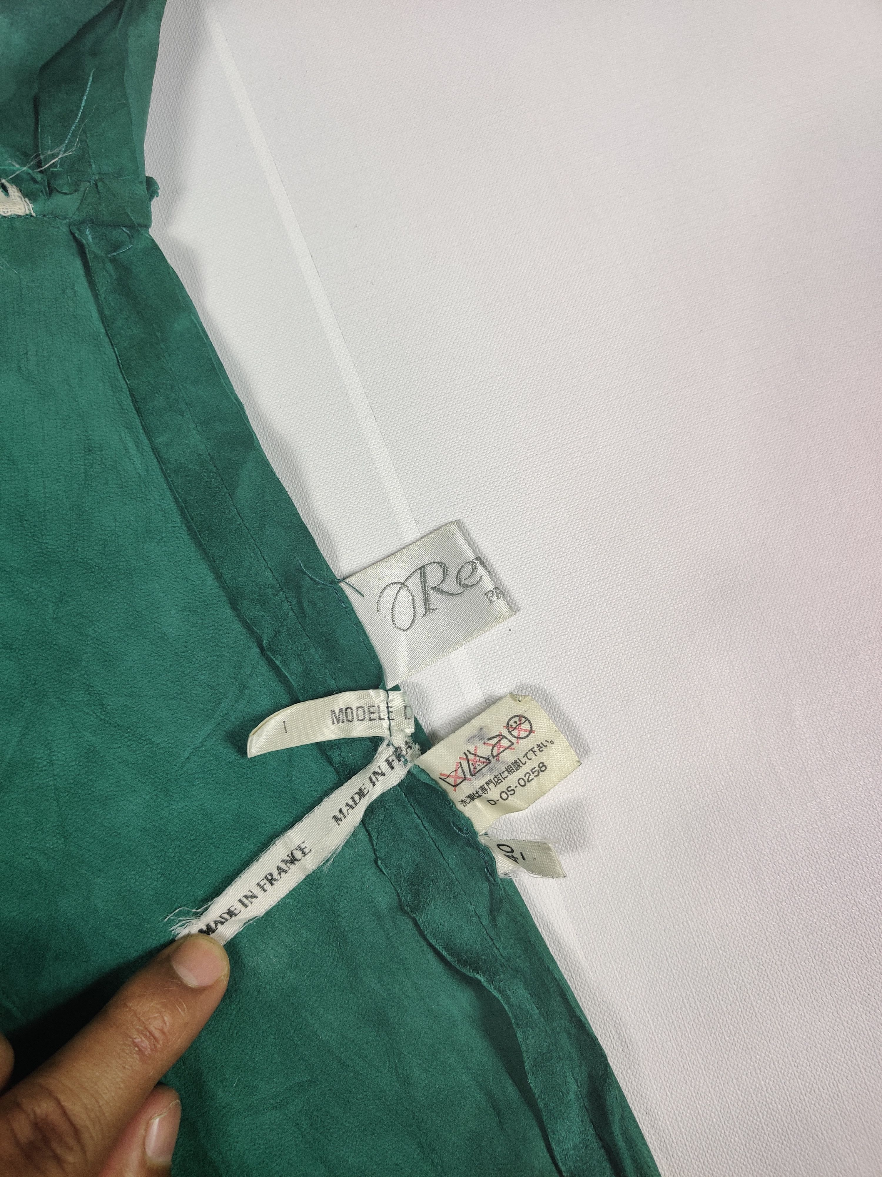 Japanese Brand Vintage Revillon Suede Leather Short Sleveless Shirt Size US L / EU 52-54 / 3 - 5 Thumbnail
