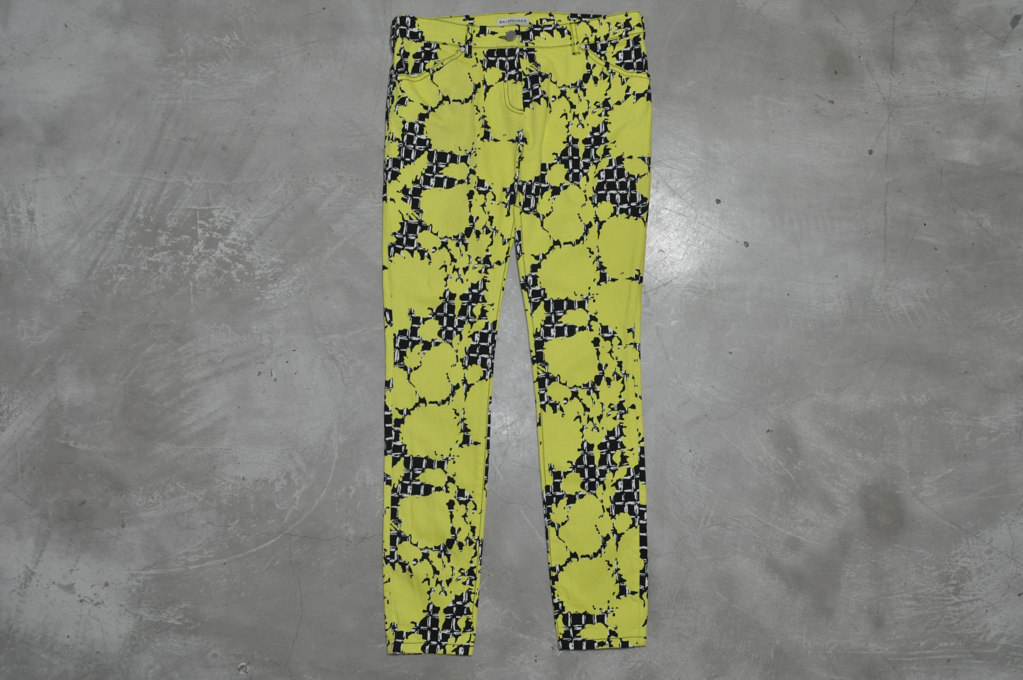 image of Alexander Wang - S/s 15 - Printed Denim in Neon, Women's (Size 26)