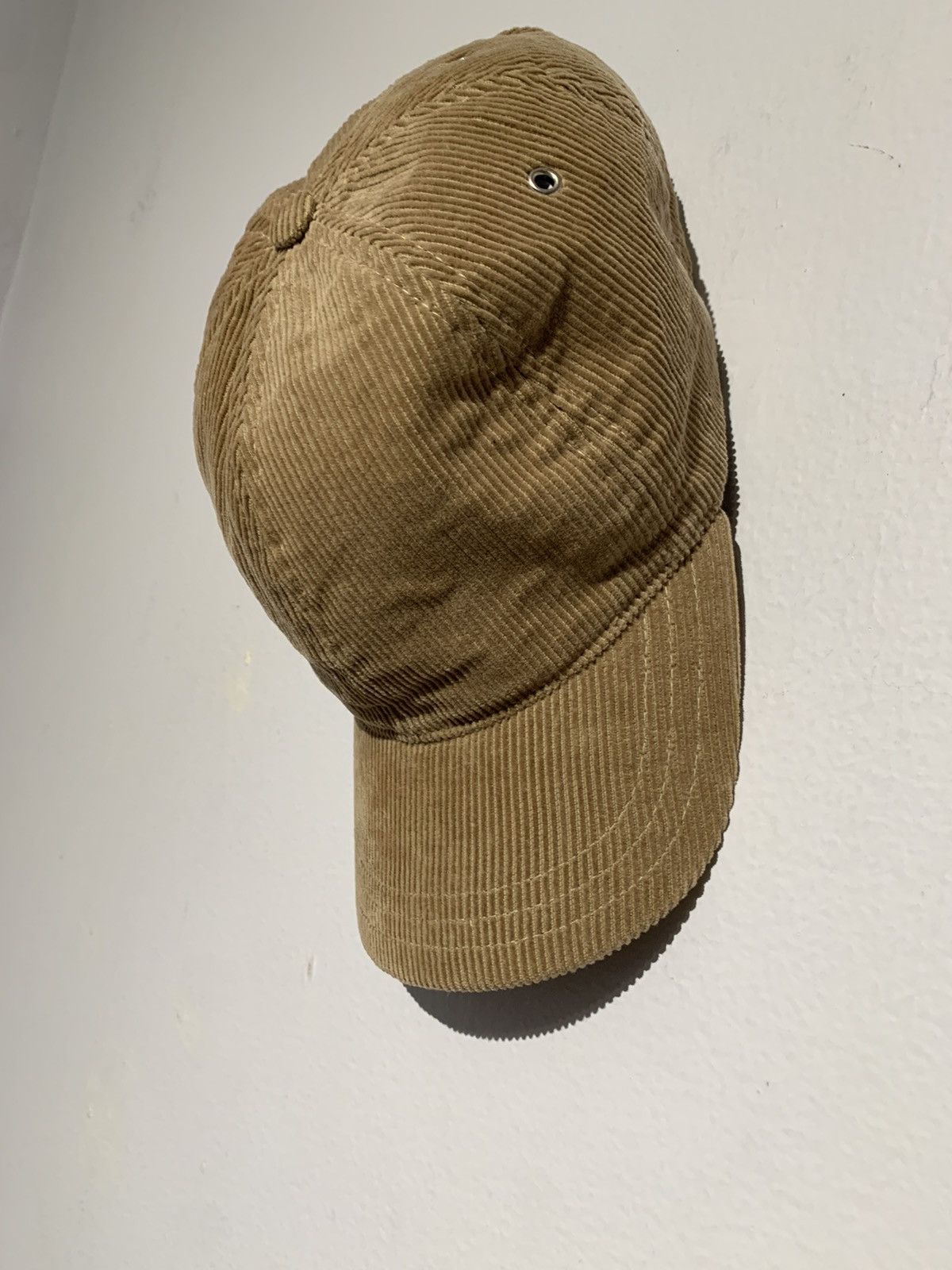 A.P.C. Louis Beige Cotton Corduroy Baseball Cap Size ONE SIZE - 2 Thumbnail
