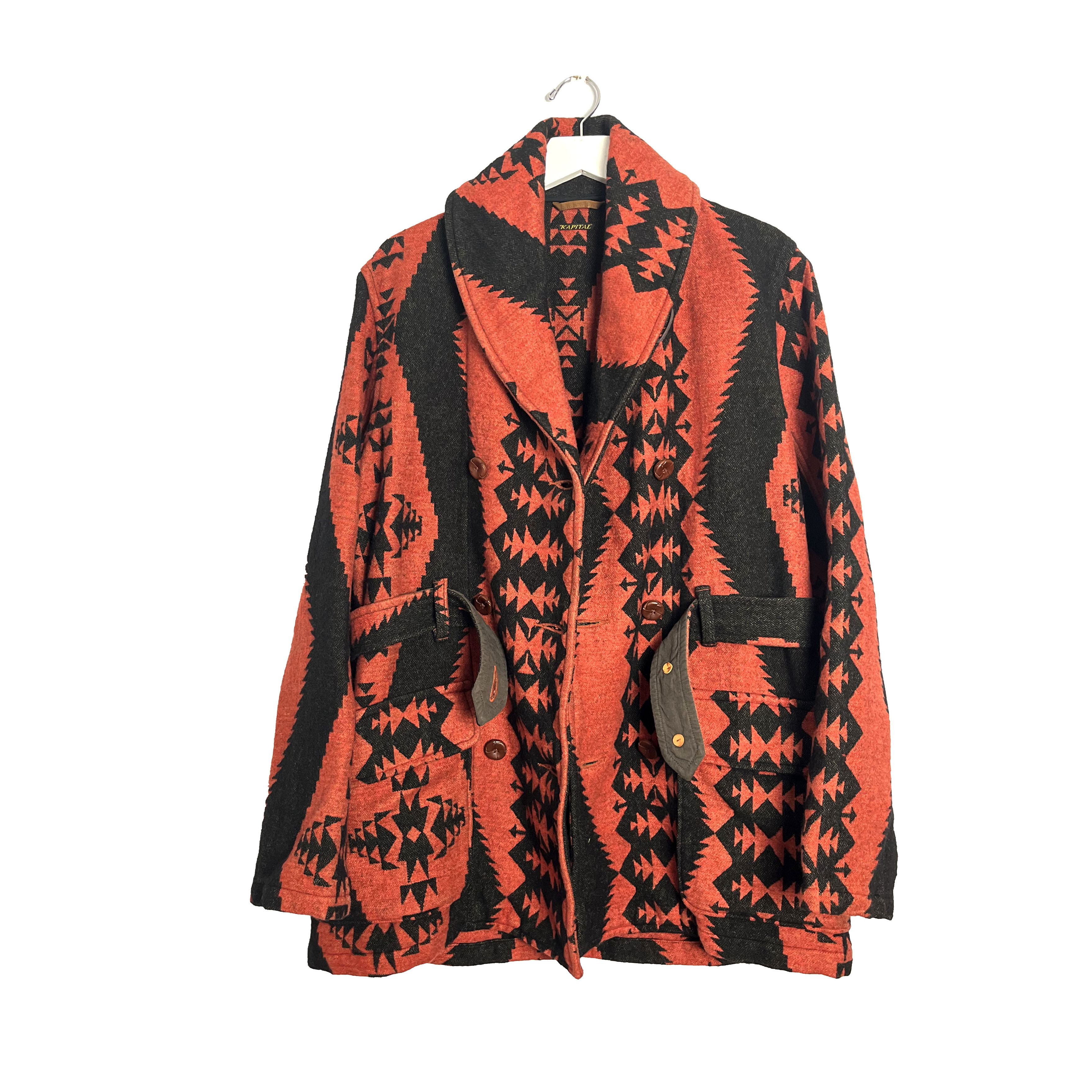 Kapital Western Navajo Blanket Coat Size US M / EU 48-50 / 2 - 2 Thumbnail
