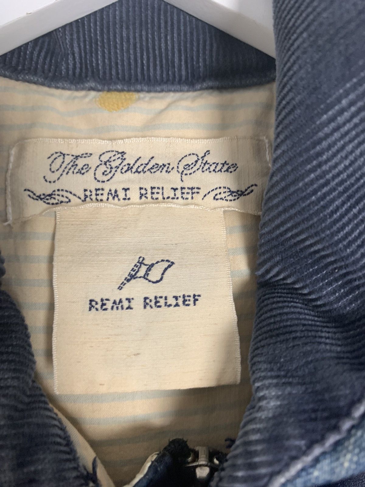 Remi Relief Denim Down Vest Size US M / EU 48-50 / 2 - 8 Thumbnail