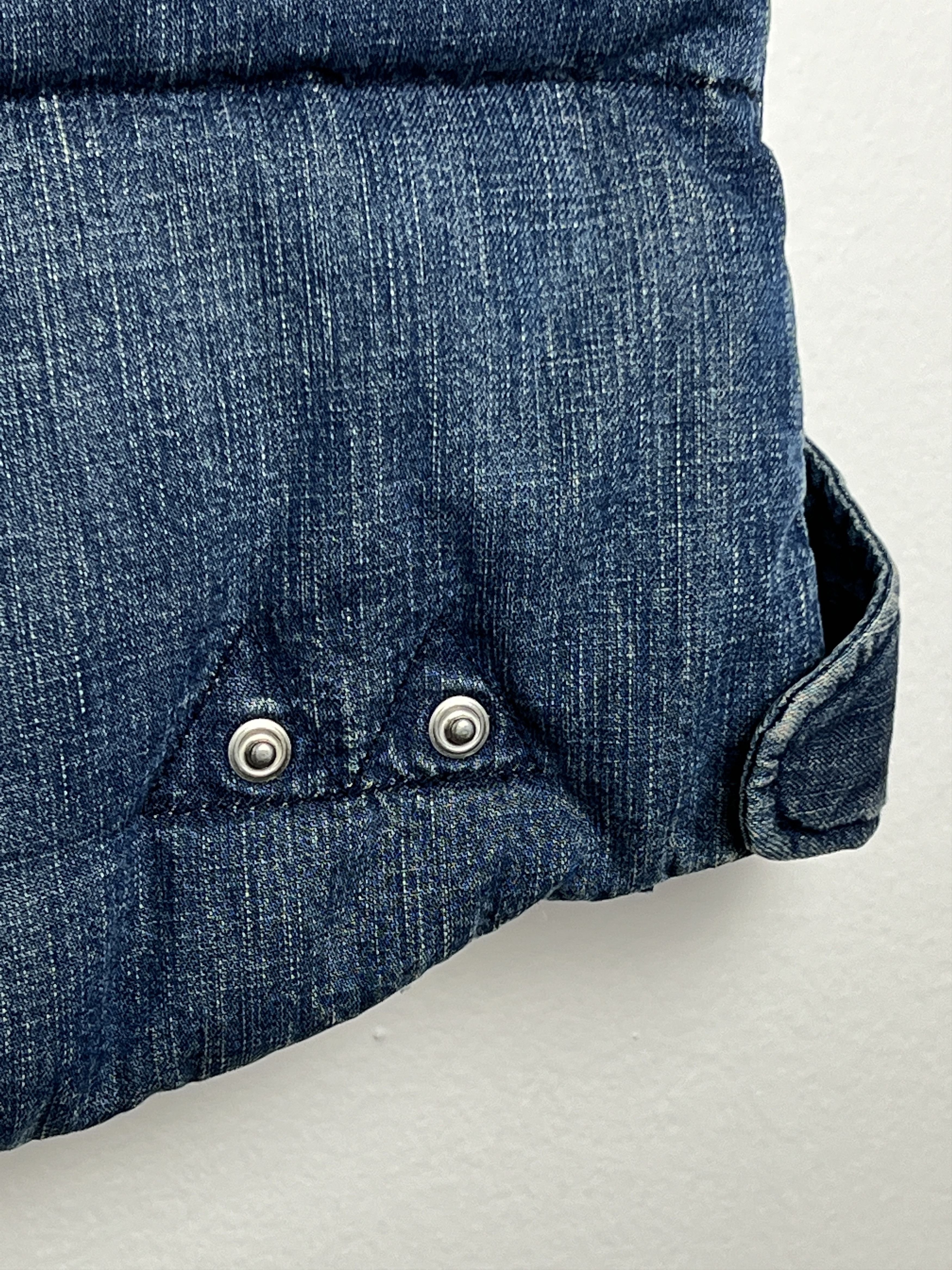 Remi Relief Denim Down Vest Size US M / EU 48-50 / 2 - 6 Thumbnail