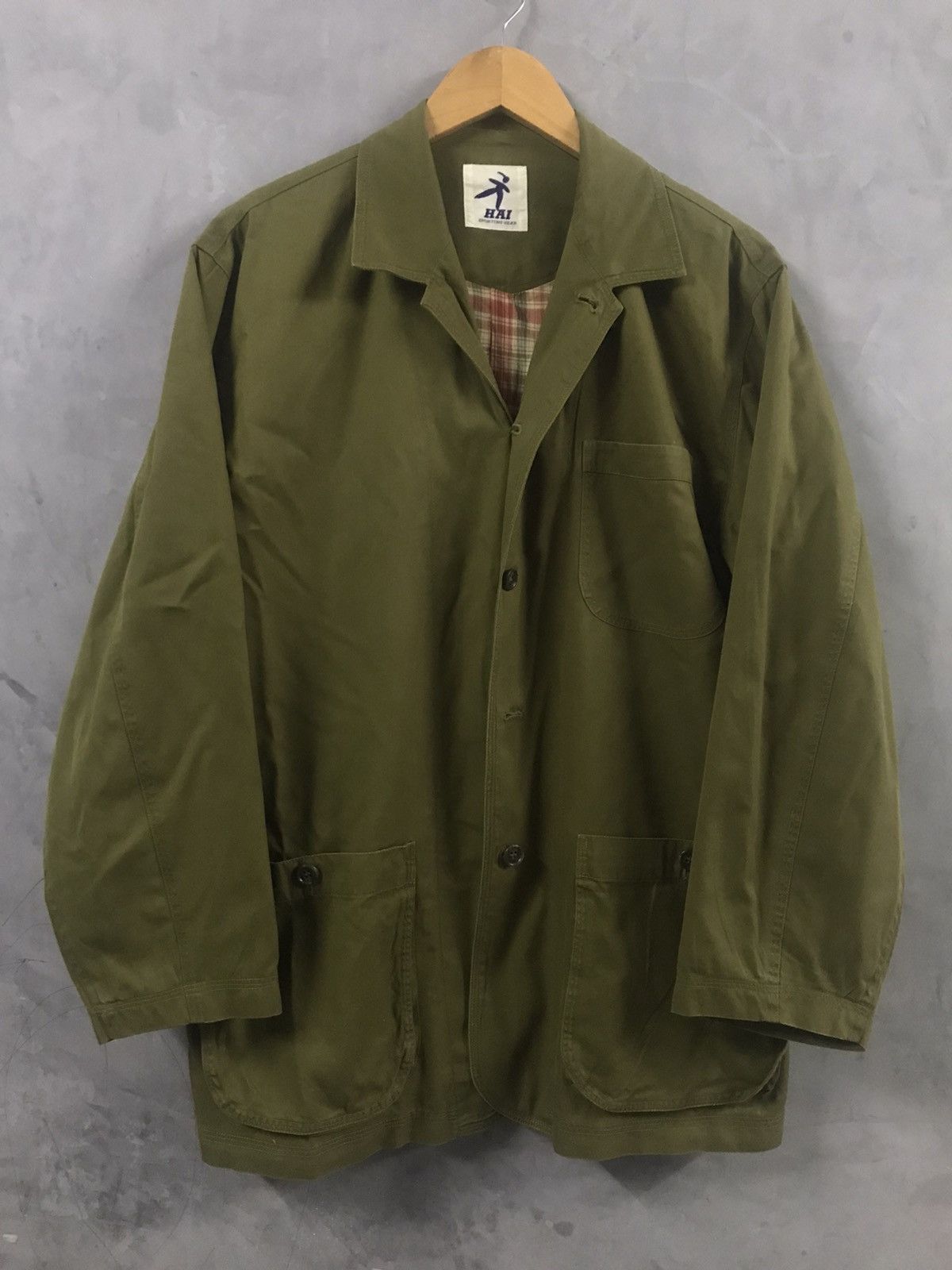 Hai Sporting Gear HAI SPORTING GEAR CHORE JACKET ARMY GREEN Size US L / EU 52-54 / 3 - 7 Thumbnail