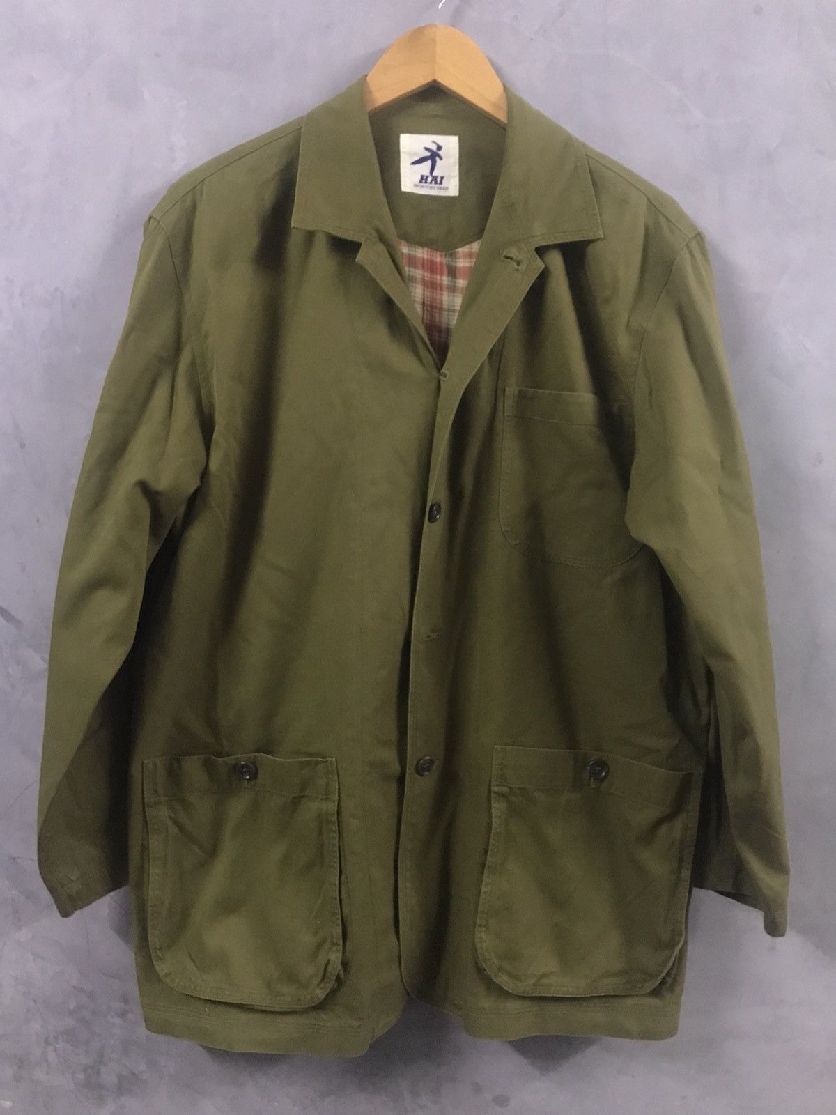 Hai Sporting Gear HAI SPORTING GEAR CHORE JACKET ARMY GREEN Size US L / EU 52-54 / 3 - 9 Thumbnail