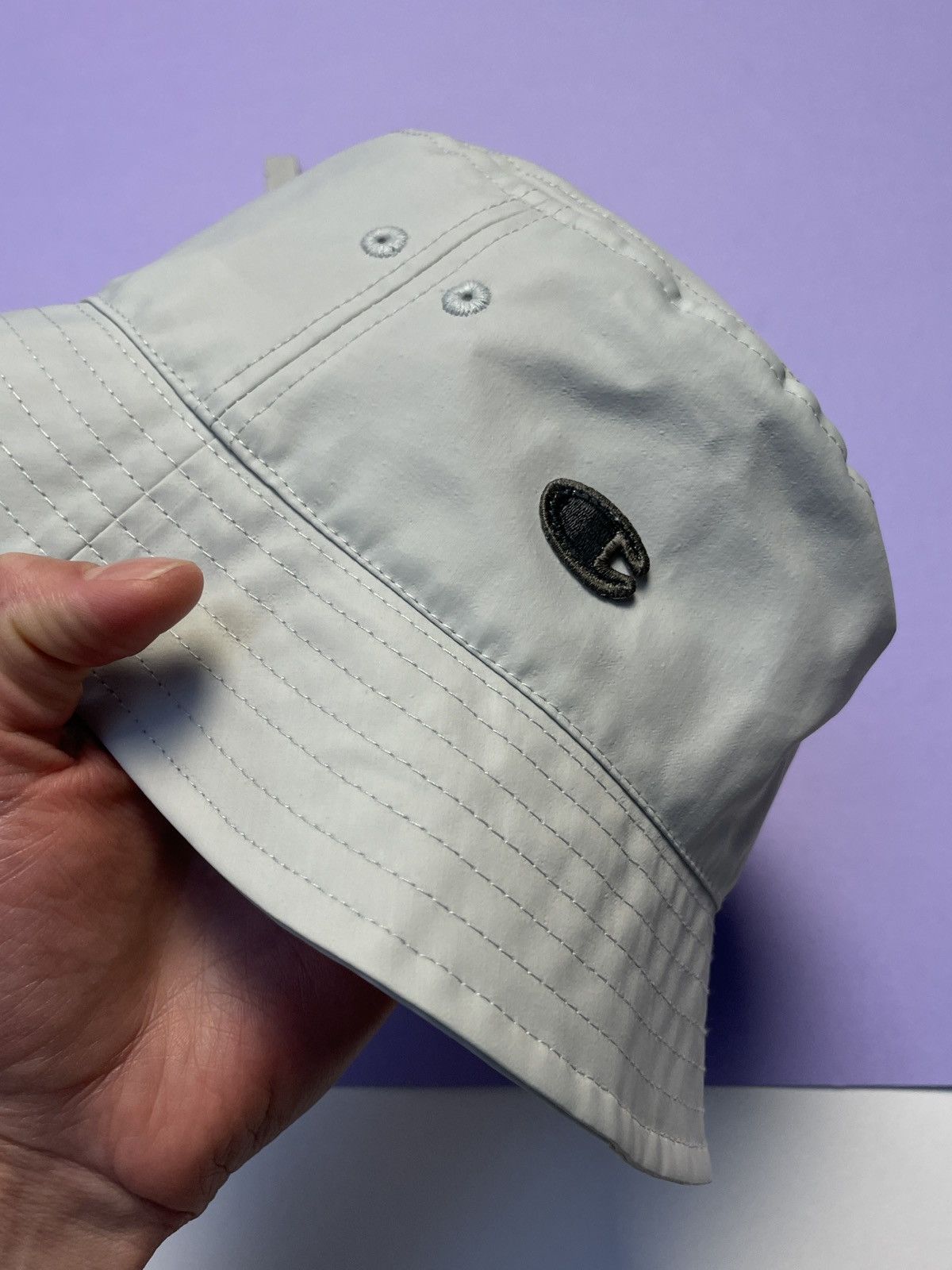 Champion × Rick Owens Rick Owens x Champion Nylon Bucket Hat Size ONE SIZE - 4 Thumbnail
