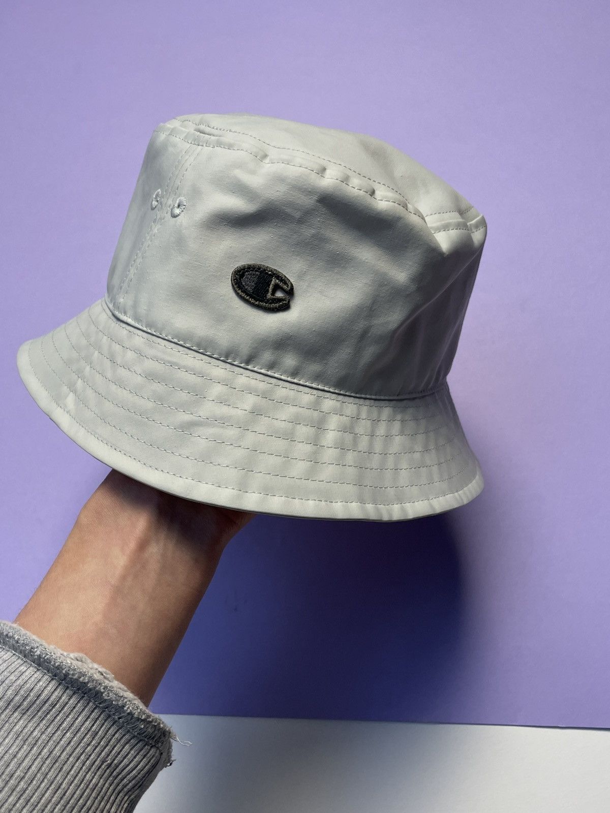 Champion × Rick Owens Rick Owens x Champion Nylon Bucket Hat Size ONE SIZE - 2 Thumbnail