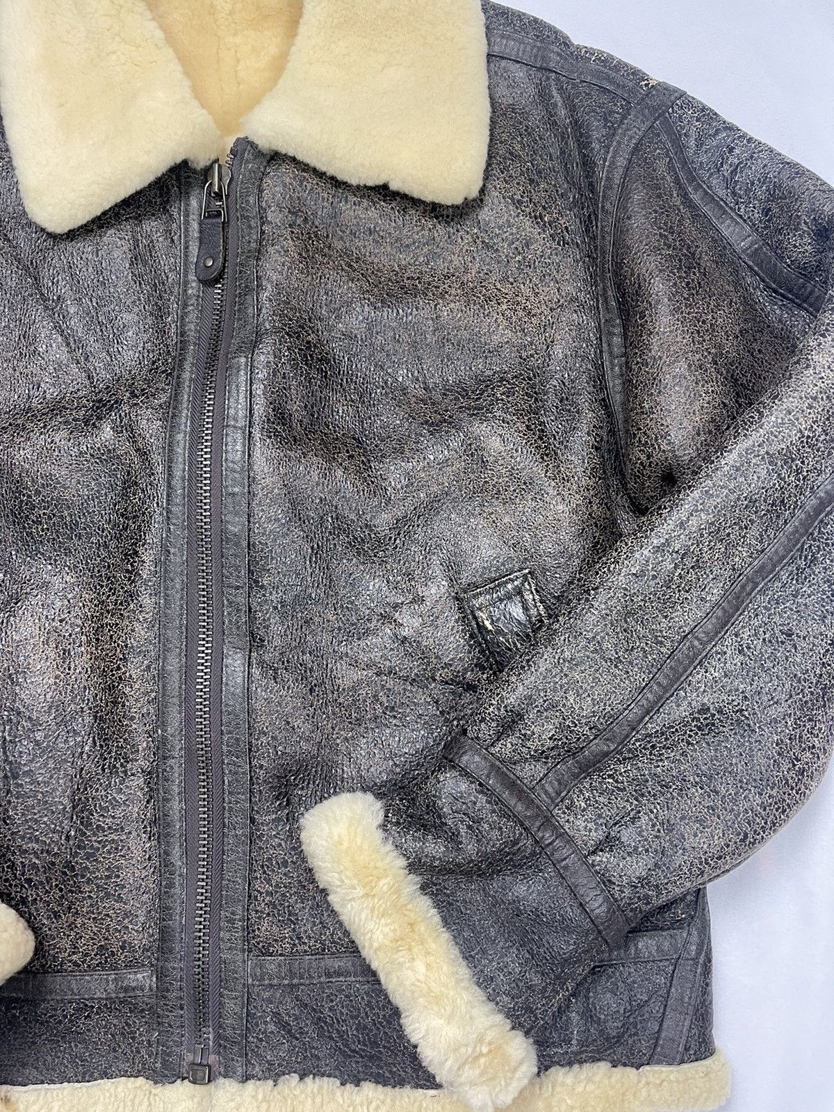 Vintage Westop B3 jacket sheepskin Size US XL / EU 56 / 4 - 5 Thumbnail