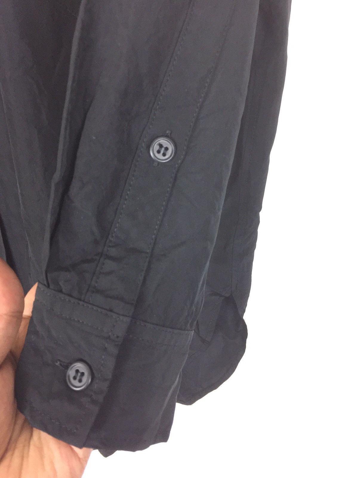 Yohji Yamamoto Y’s black plain shirt Size US M / EU 48-50 / 2 - 4 Thumbnail