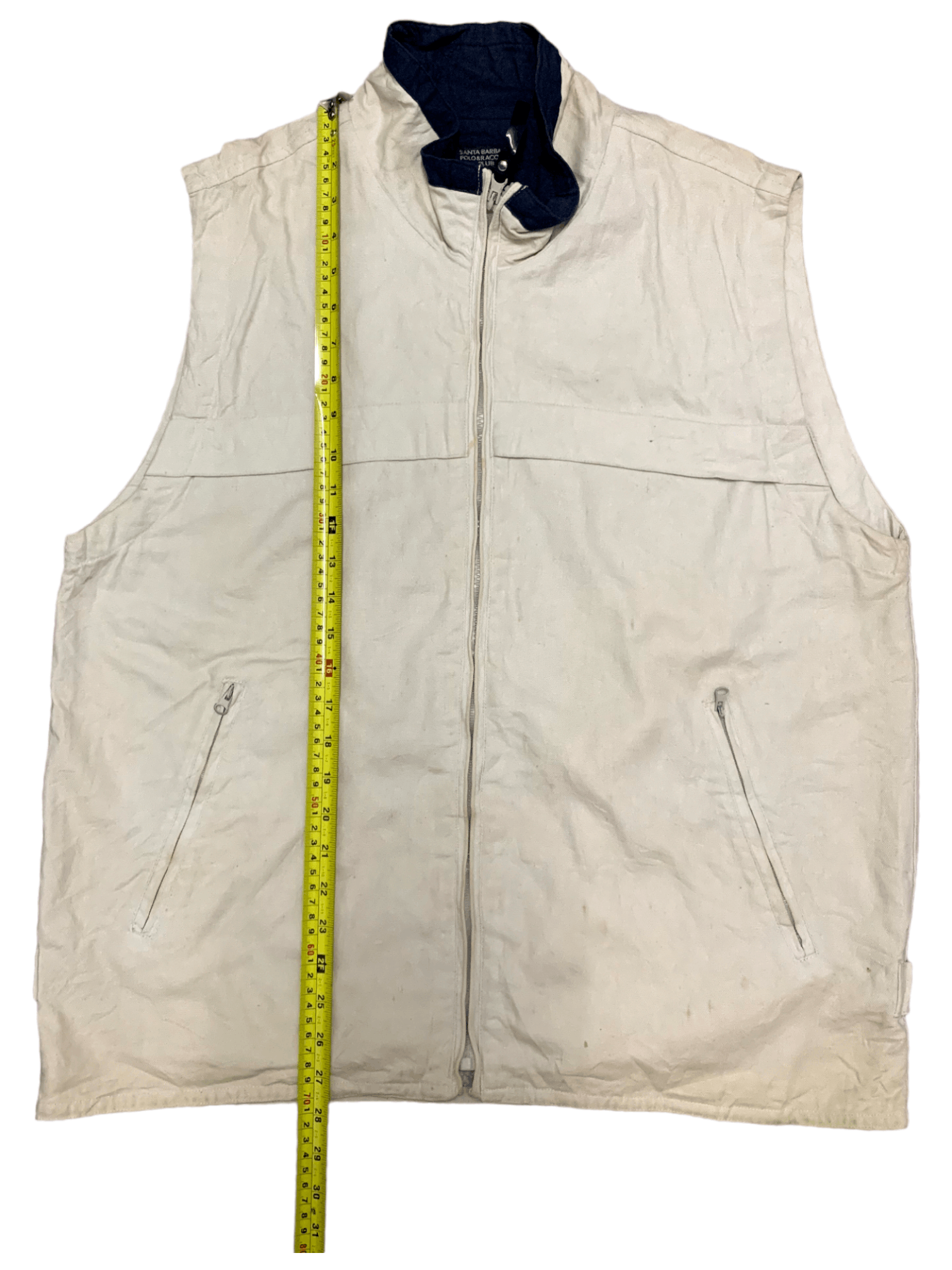 Japanese Brand Vintage Santa Barbara Polo & Racquet Club Vest Size US L / EU 52-54 / 3 - 9 Thumbnail