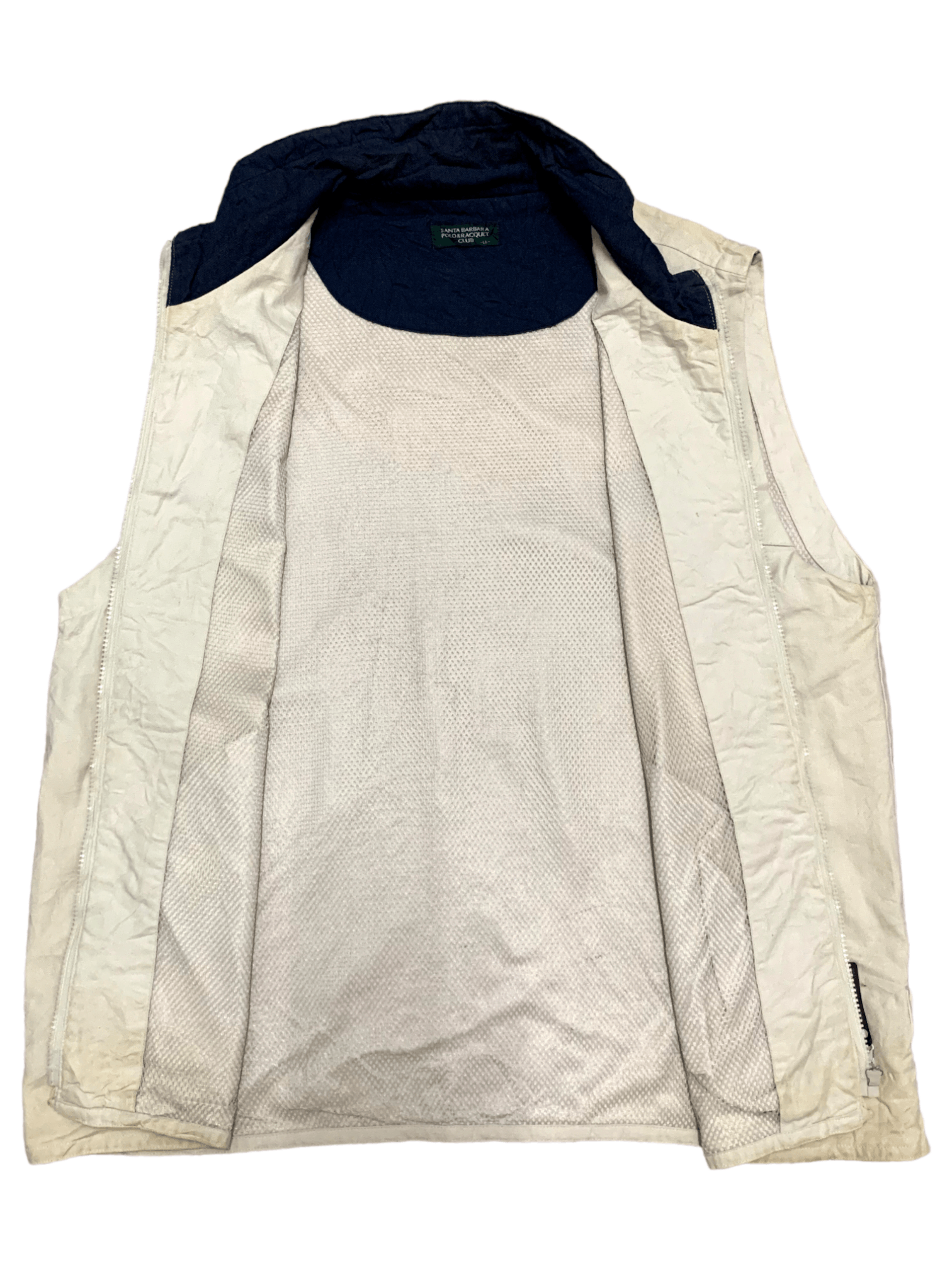 Japanese Brand Vintage Santa Barbara Polo & Racquet Club Vest Size US L / EU 52-54 / 3 - 7 Thumbnail