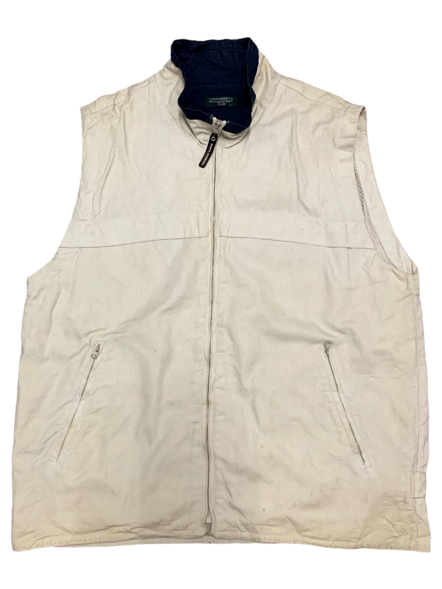 Japanese Brand Vintage Santa Barbara Polo & Racquet Club Vest Size US L / EU 52-54 / 3 - 1 Thumbnail