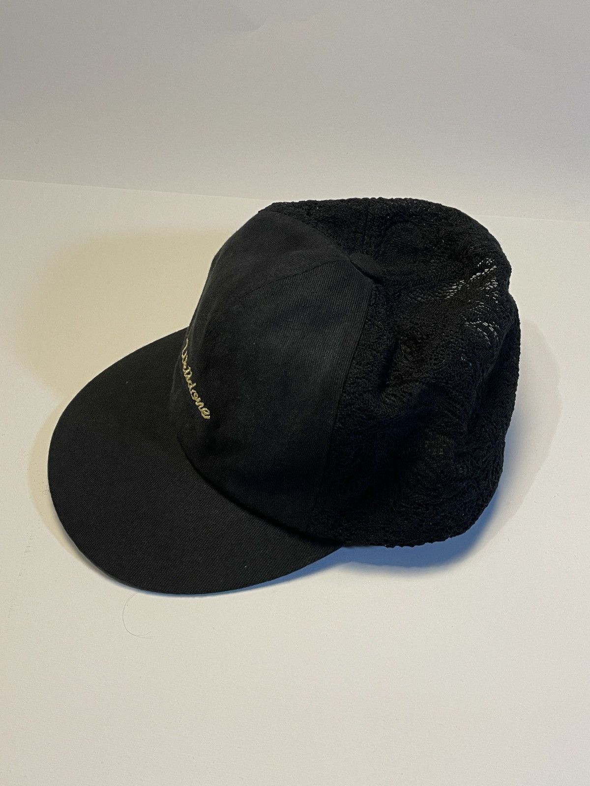 WE11DONE We11done Black Lace Logo Cap Size ONE SIZE - 3 Thumbnail