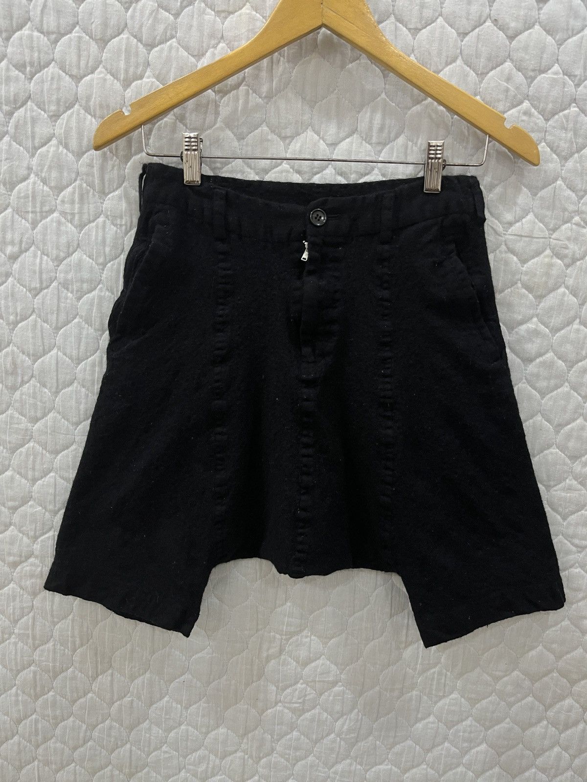 Comme des Garcons (Mmmm). COMME DES GARCONS BLACK CROTCH PANTS Size US 27 - 3 Thumbnail