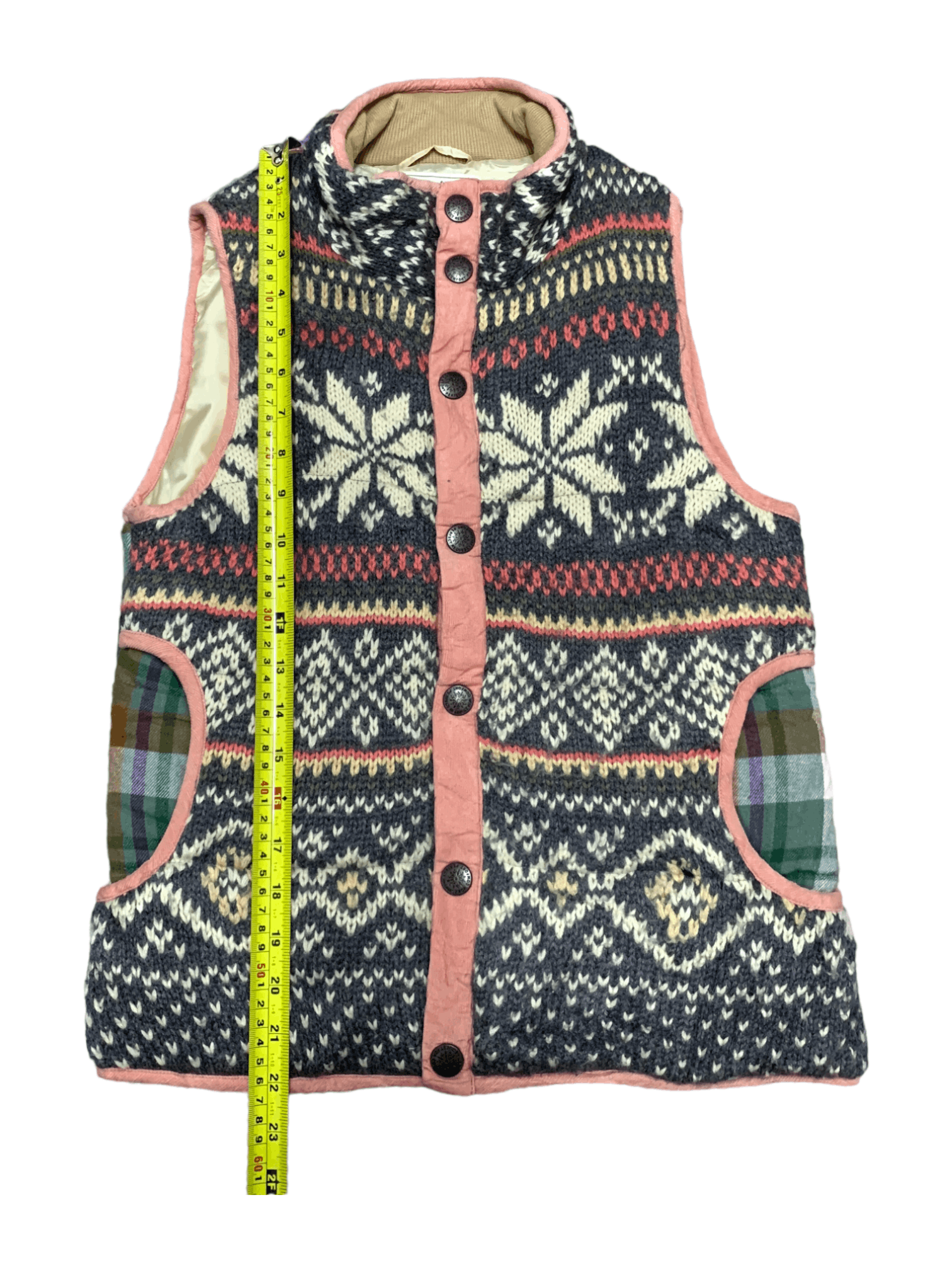 Japanese Brand Vintage Japanese Brand Navajo Style Knitwears Vest Size US S / EU 44-46 / 1 - 6 Thumbnail
