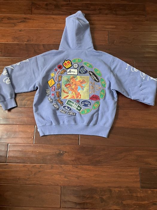 Supreme Supreme Patches Spiral Hoodie | Grailed