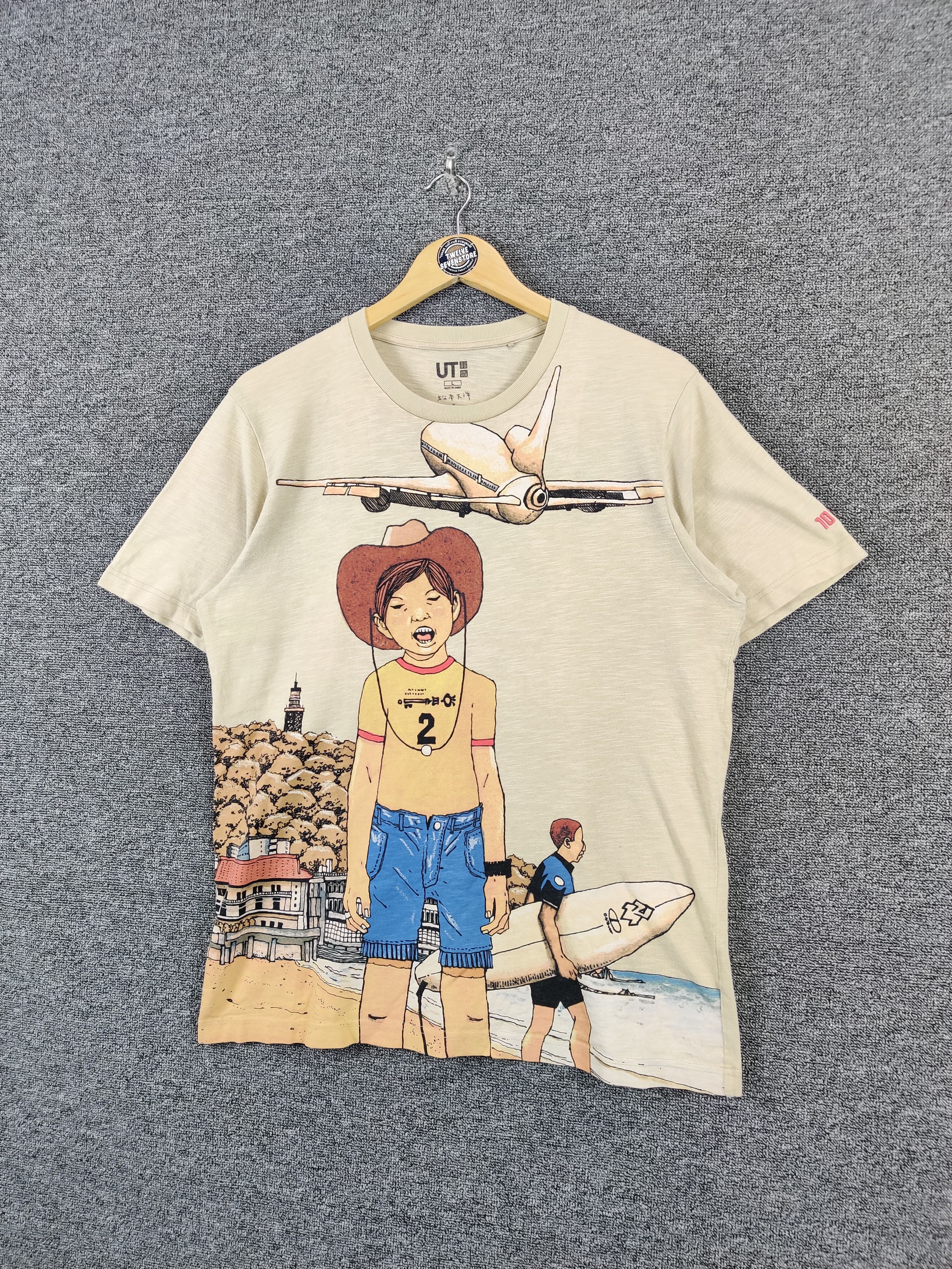 Anime Vintage Taiyou Matsumoto Shogakukan Tee Tshirt Size US L / EU 52-54 / 3 - 2 Thumbnail