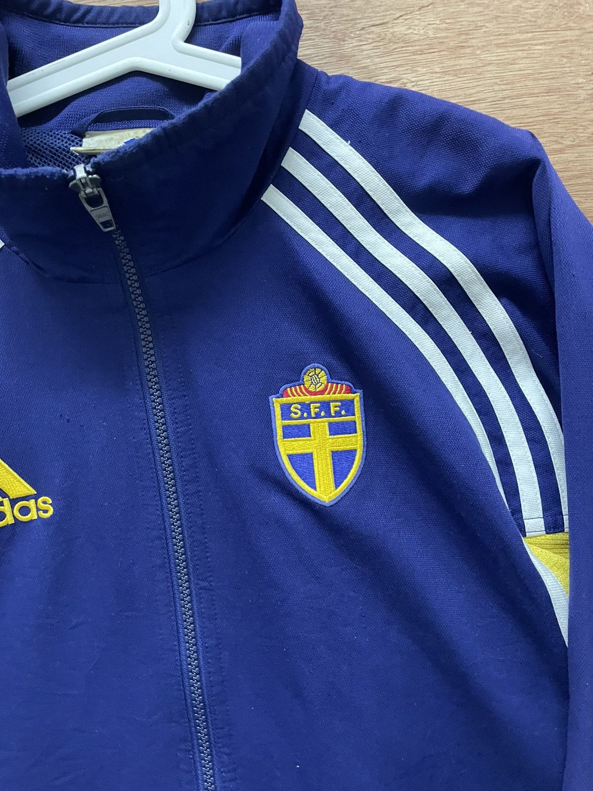 Adidas × Vintage VINTAGE ADIDAS SWEDEN TRAINING TOP Size US M / EU 48-50 / 2 - 3 Thumbnail