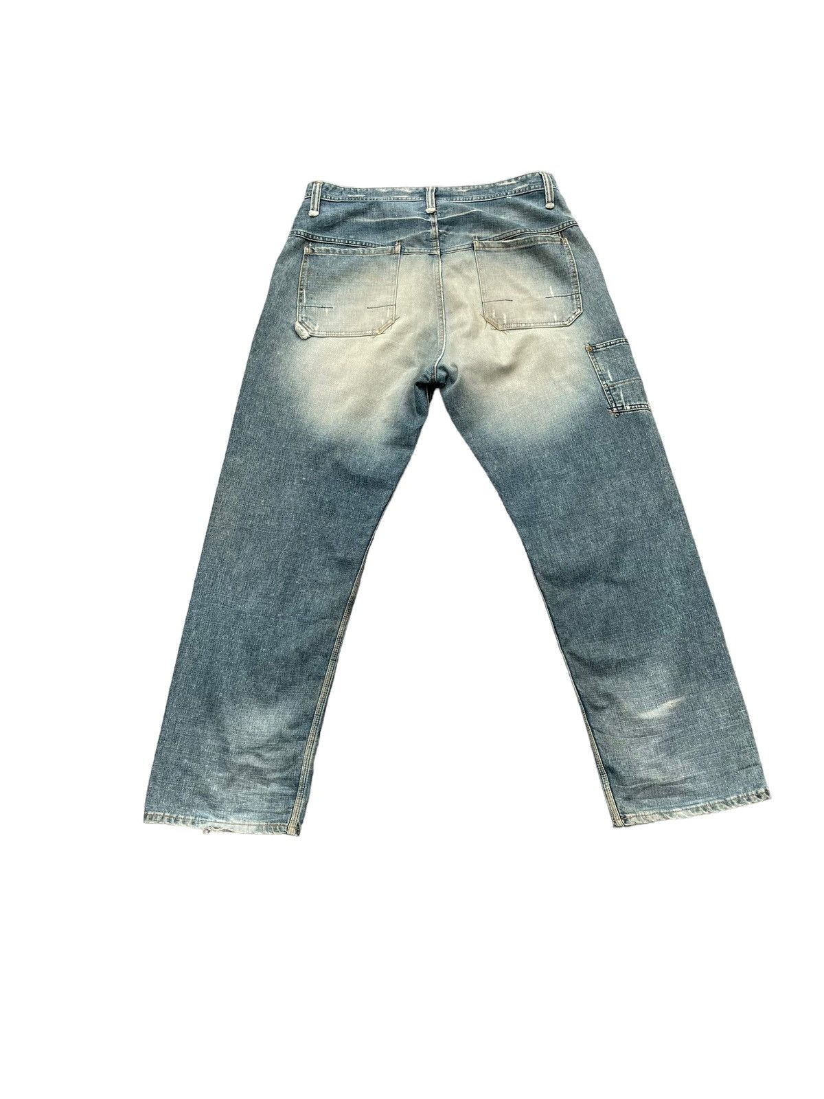 MasterPiece Vintage Masterpiece Distresed Denim Size US 38 / EU 54 - 8 Thumbnail