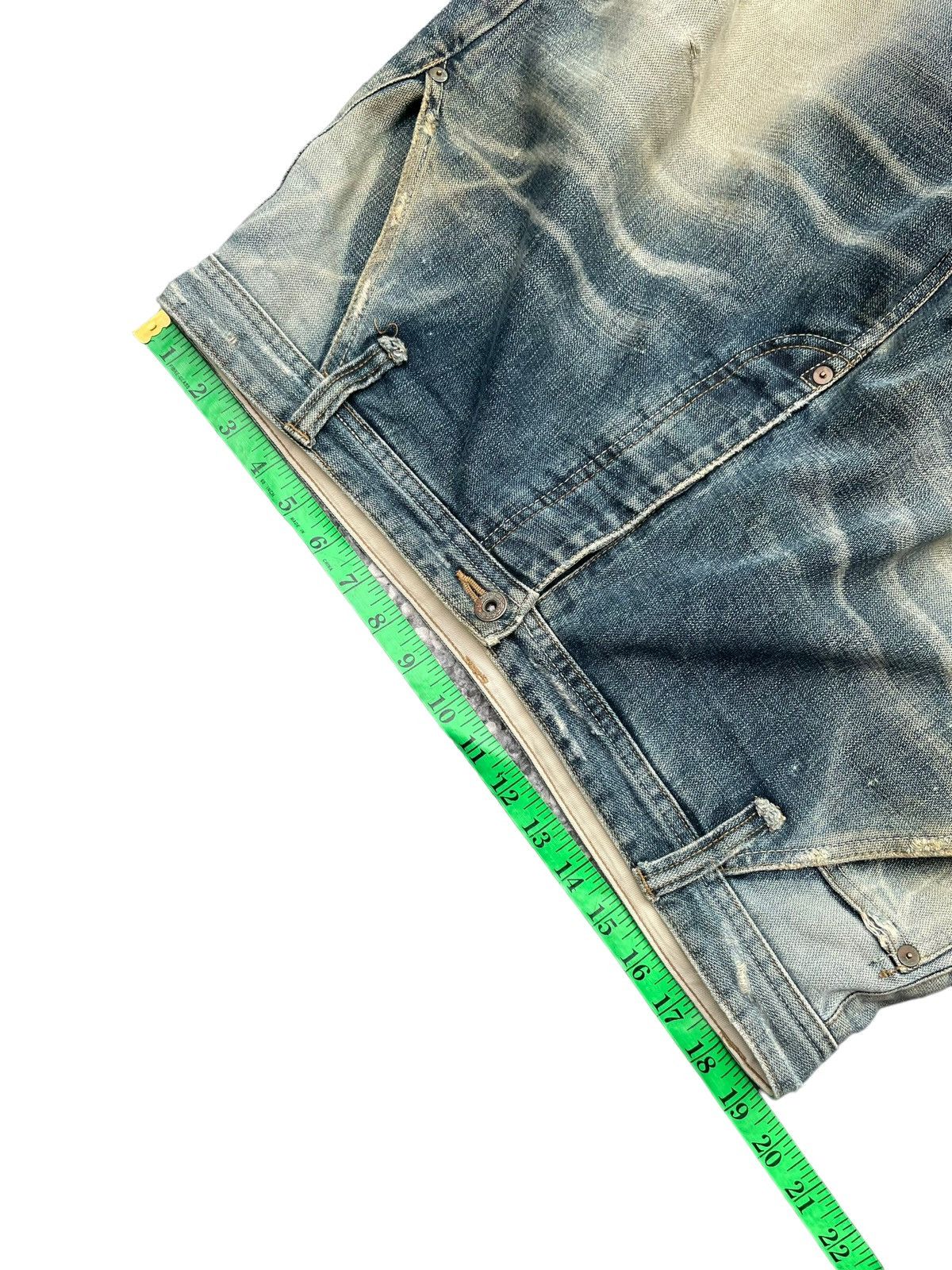 MasterPiece Vintage Masterpiece Distresed Denim Size US 38 / EU 54 - 21 Thumbnail