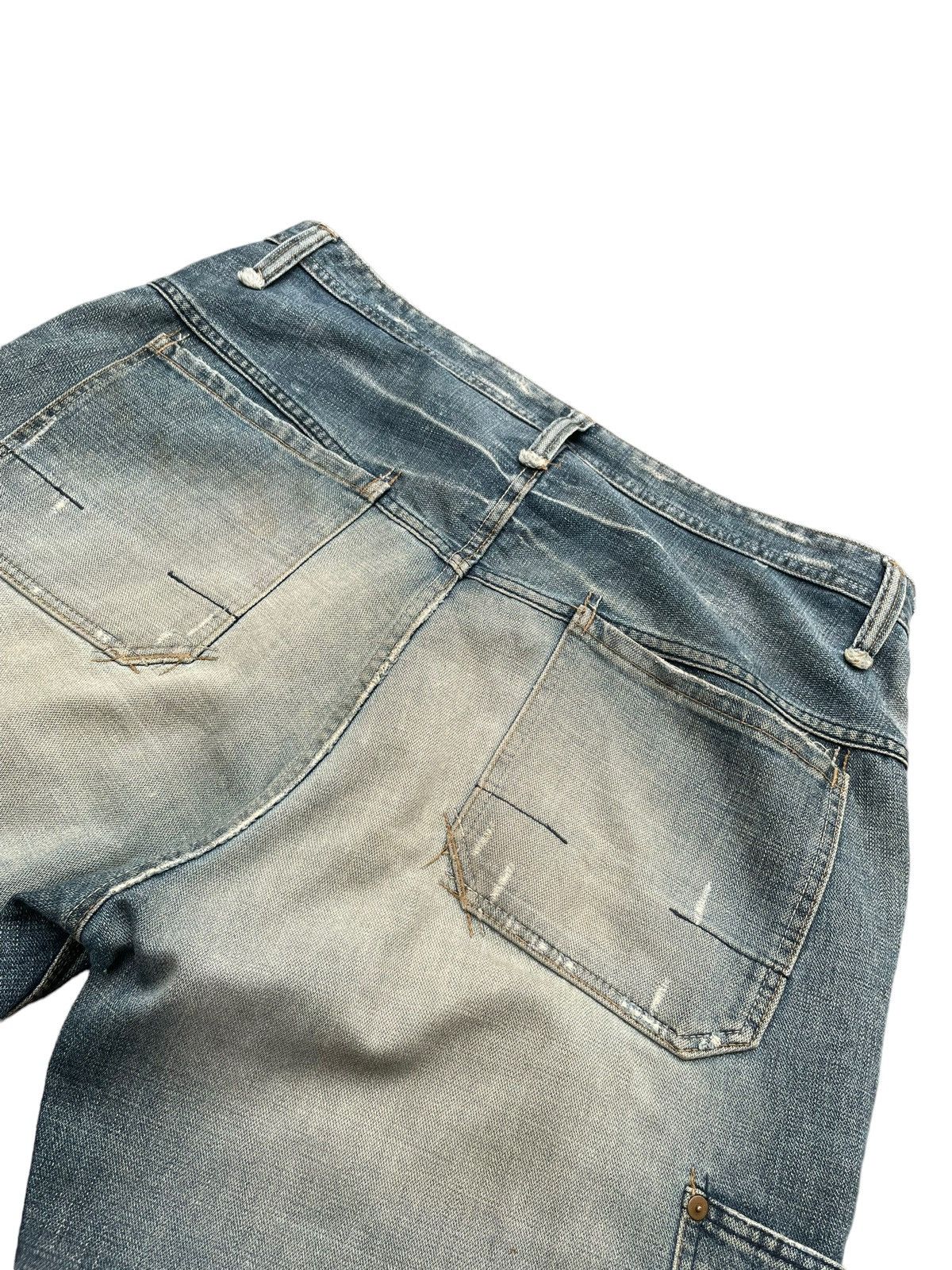 MasterPiece Vintage Masterpiece Distresed Denim Size US 38 / EU 54 - 13 Thumbnail