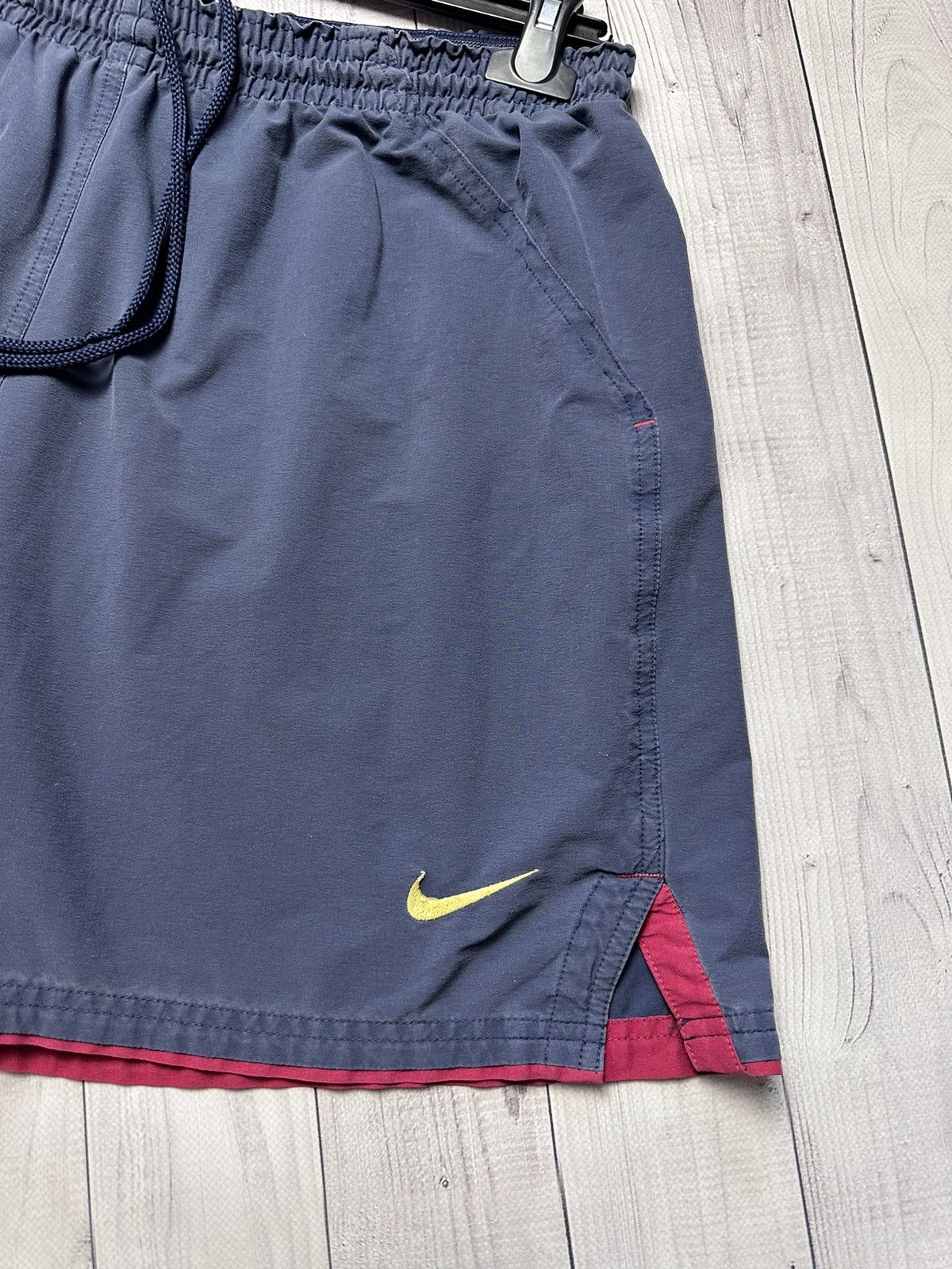 Nike × Vintage Vintage Nike Barcelona soccer shorts size L Size US 34 / EU 50 - 3 Thumbnail